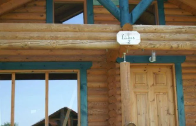 Decorative detail in Dionysus Village Resort