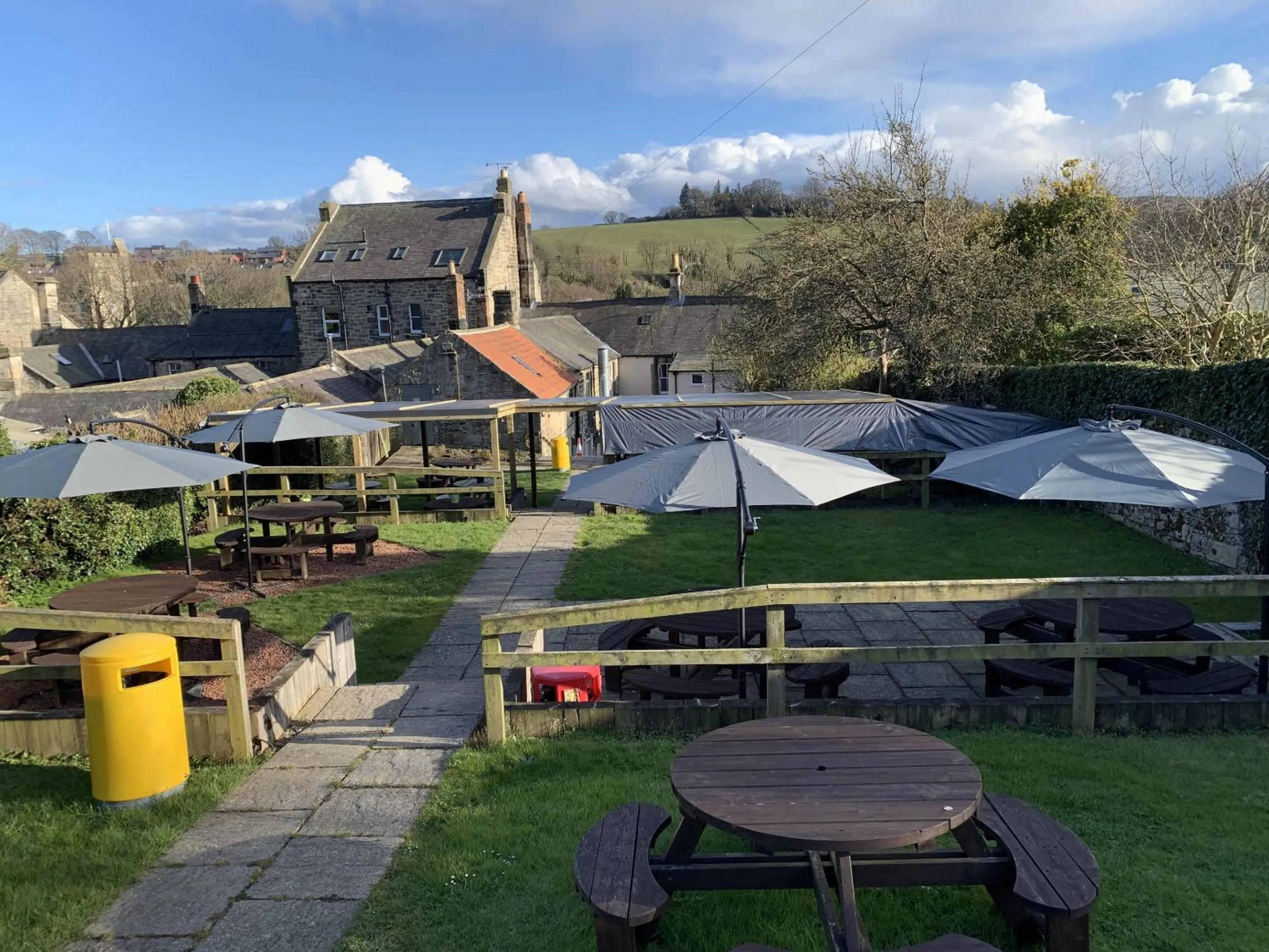 Garden in Turks Head Rothbury