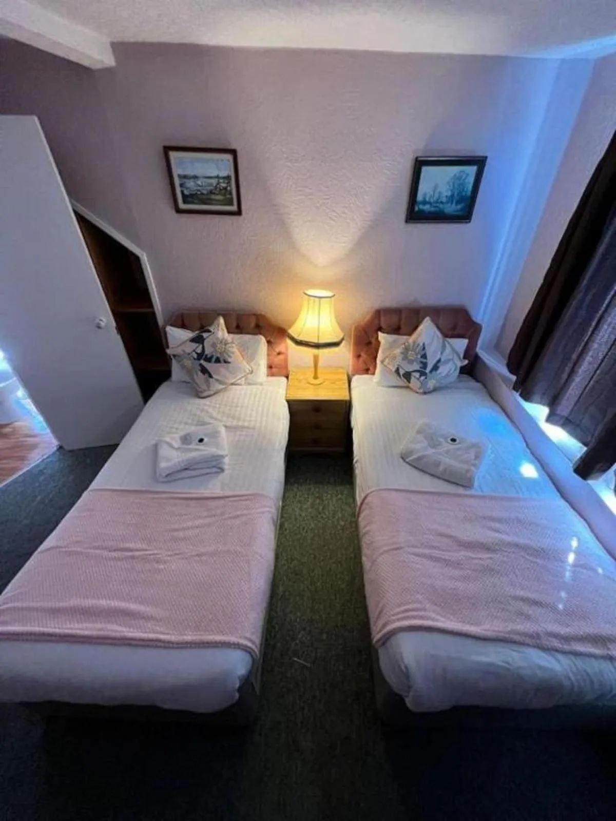 Bedroom, Bed in Belvedere Guest House, Great Yarmouth