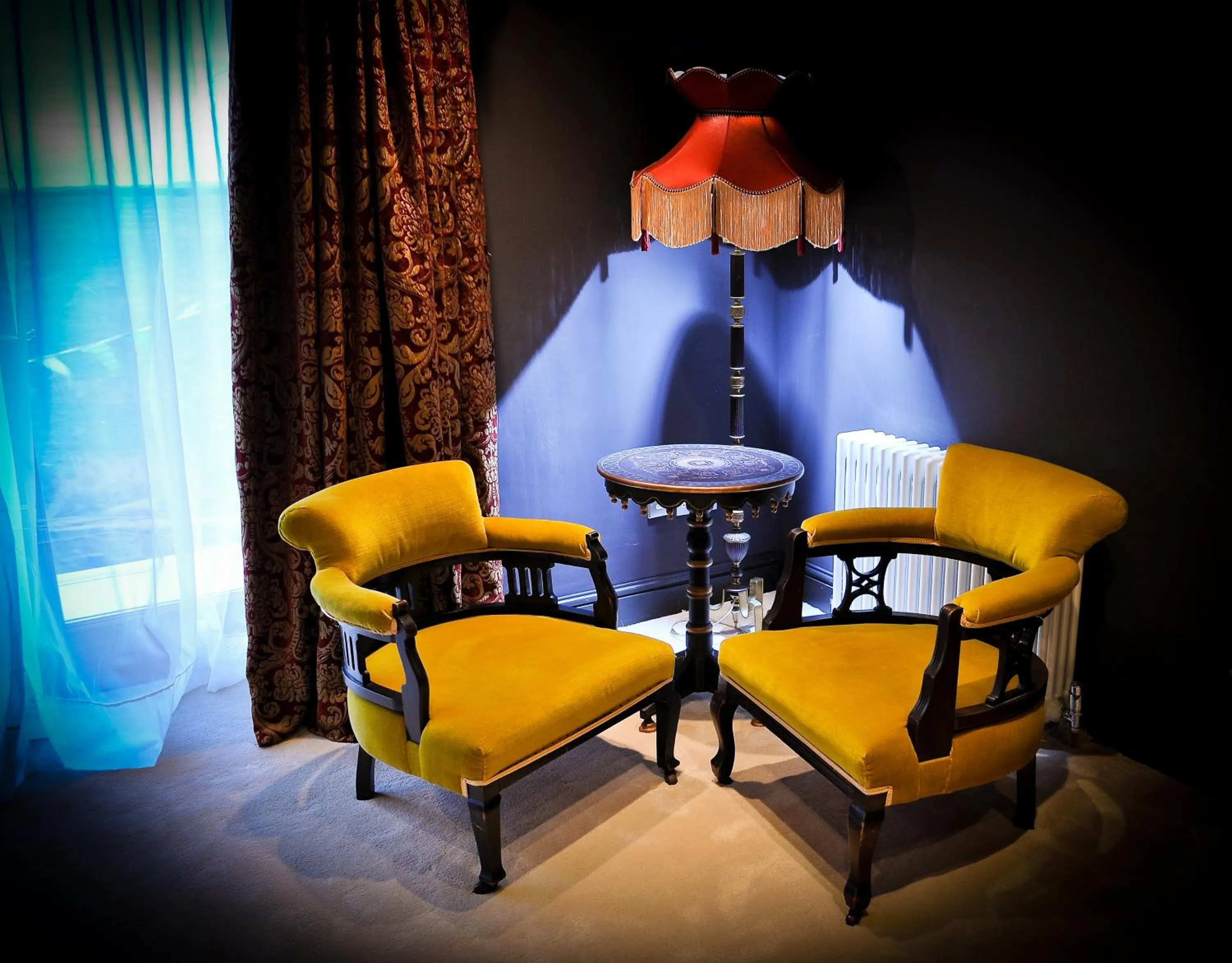 Seating area in The Joiners Arms