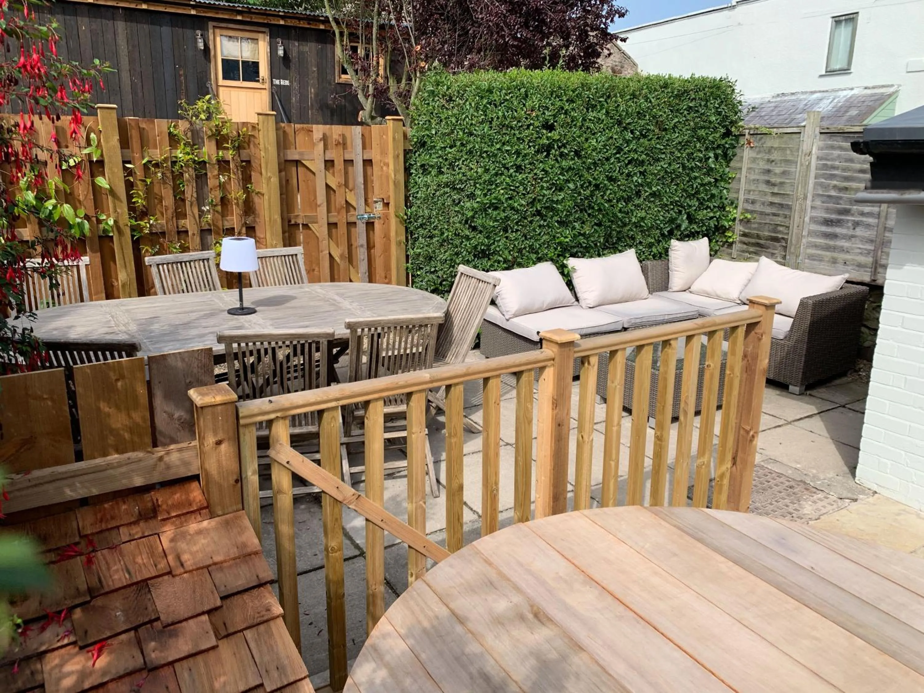 Garden in The Joiners Arms