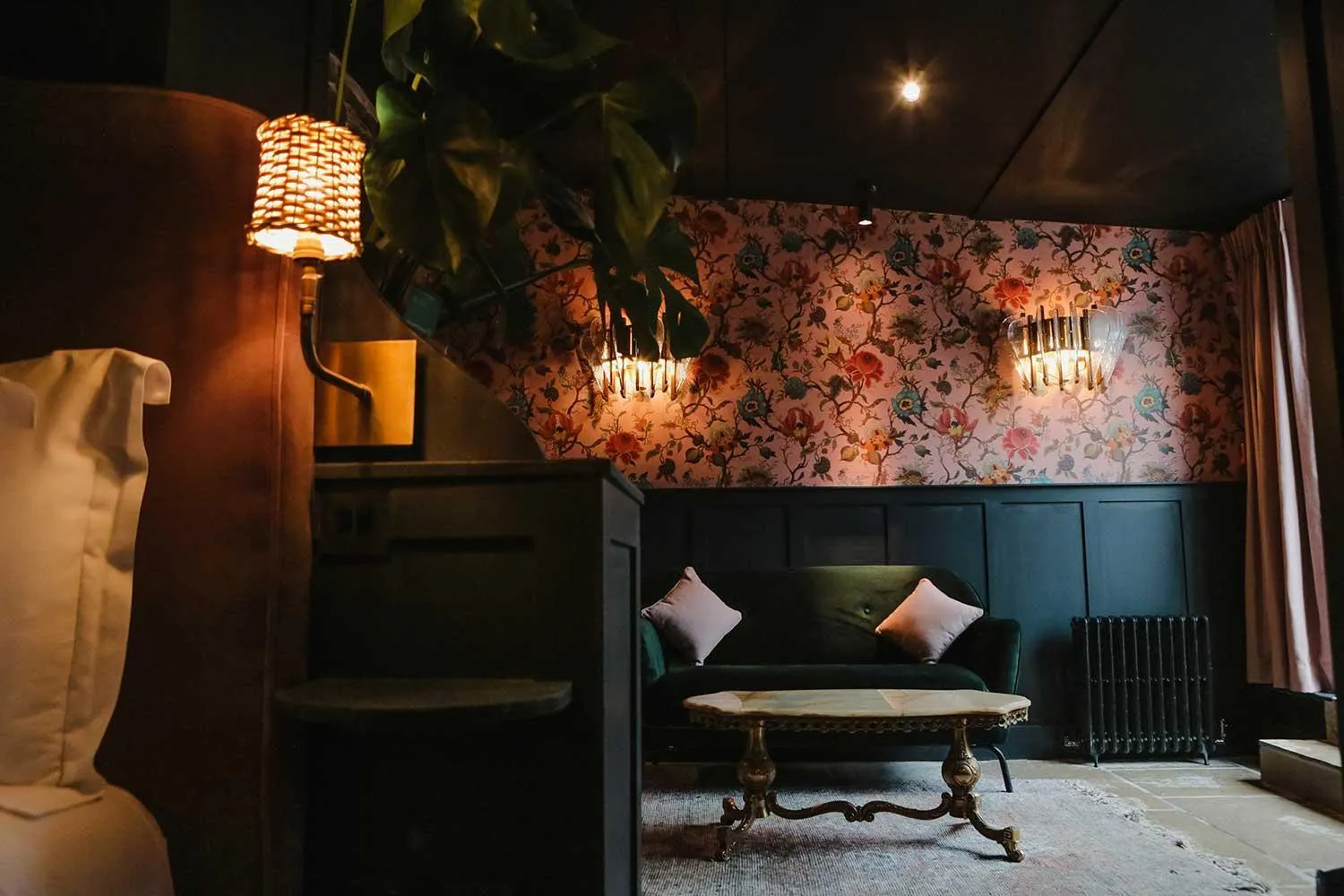 Seating area in The Joiners Arms