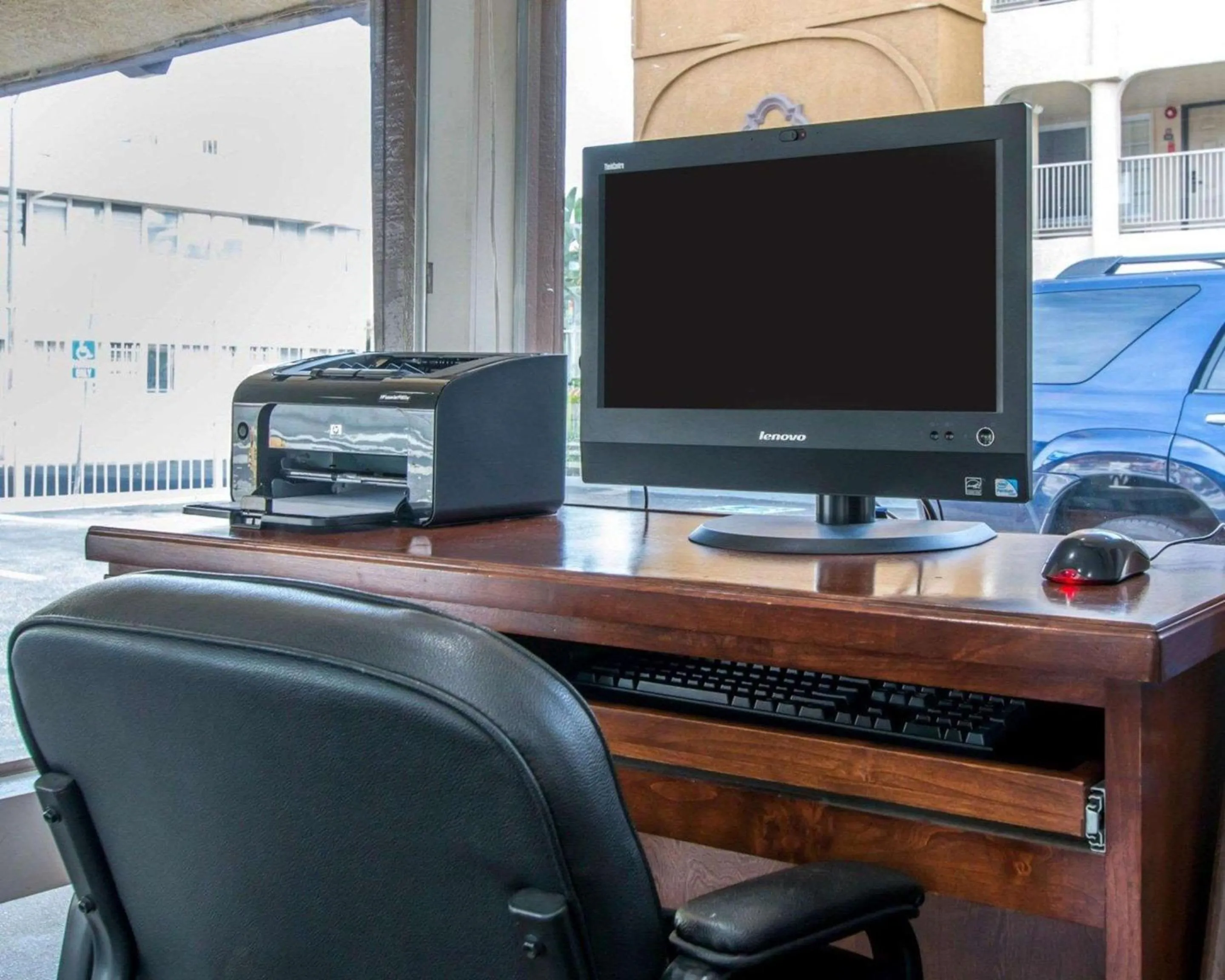 On site in Rodeway Inn Convention Center