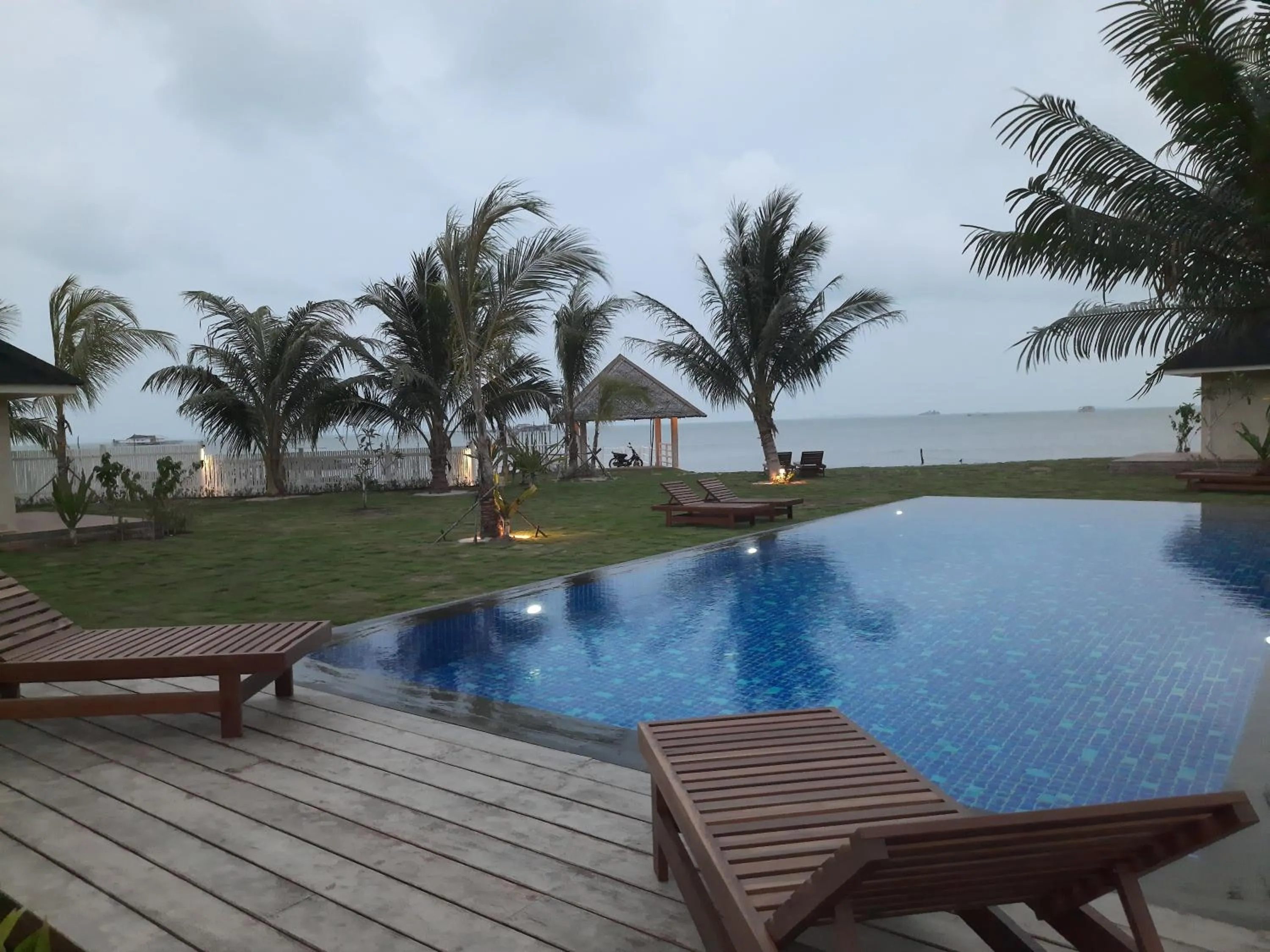 Swimming pool in The Kelong Trikora Resort