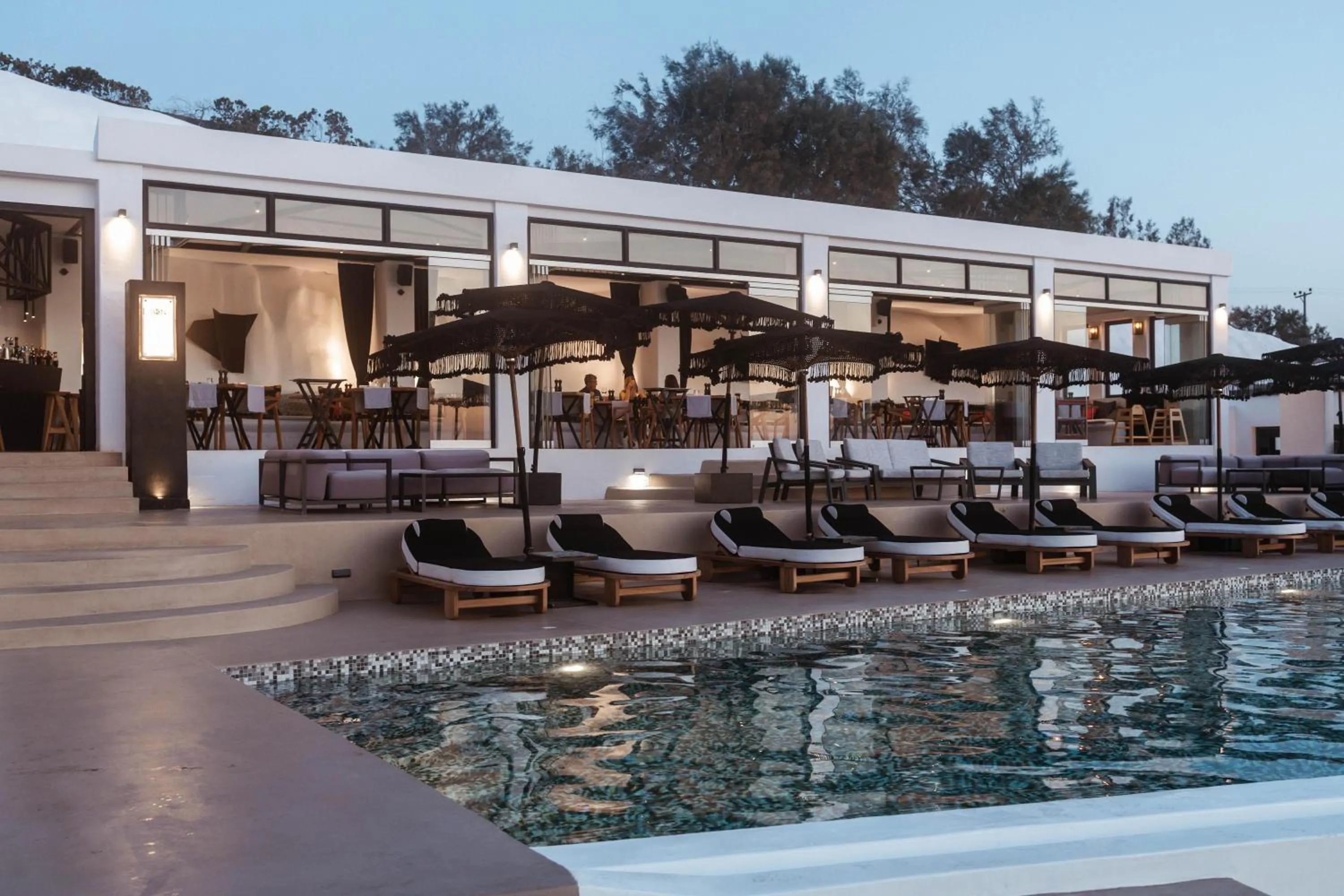 Lounge or bar in Grand Ambassador Santorini Hotel