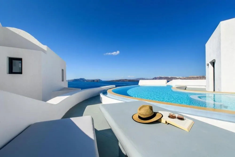 Swimming pool in Grand Ambassador Santorini Hotel