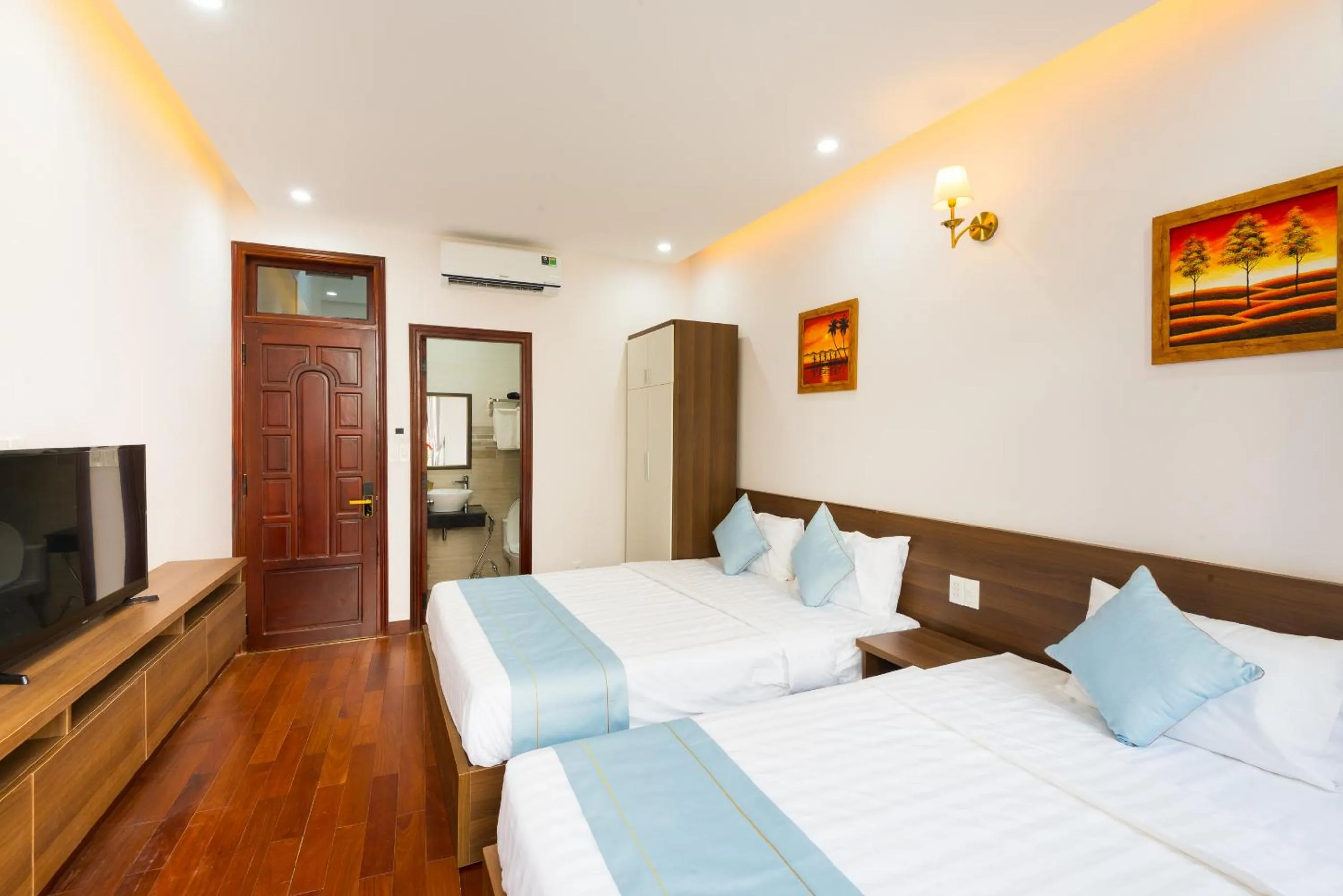 Bed in Bill Ben Homestay Hoi An