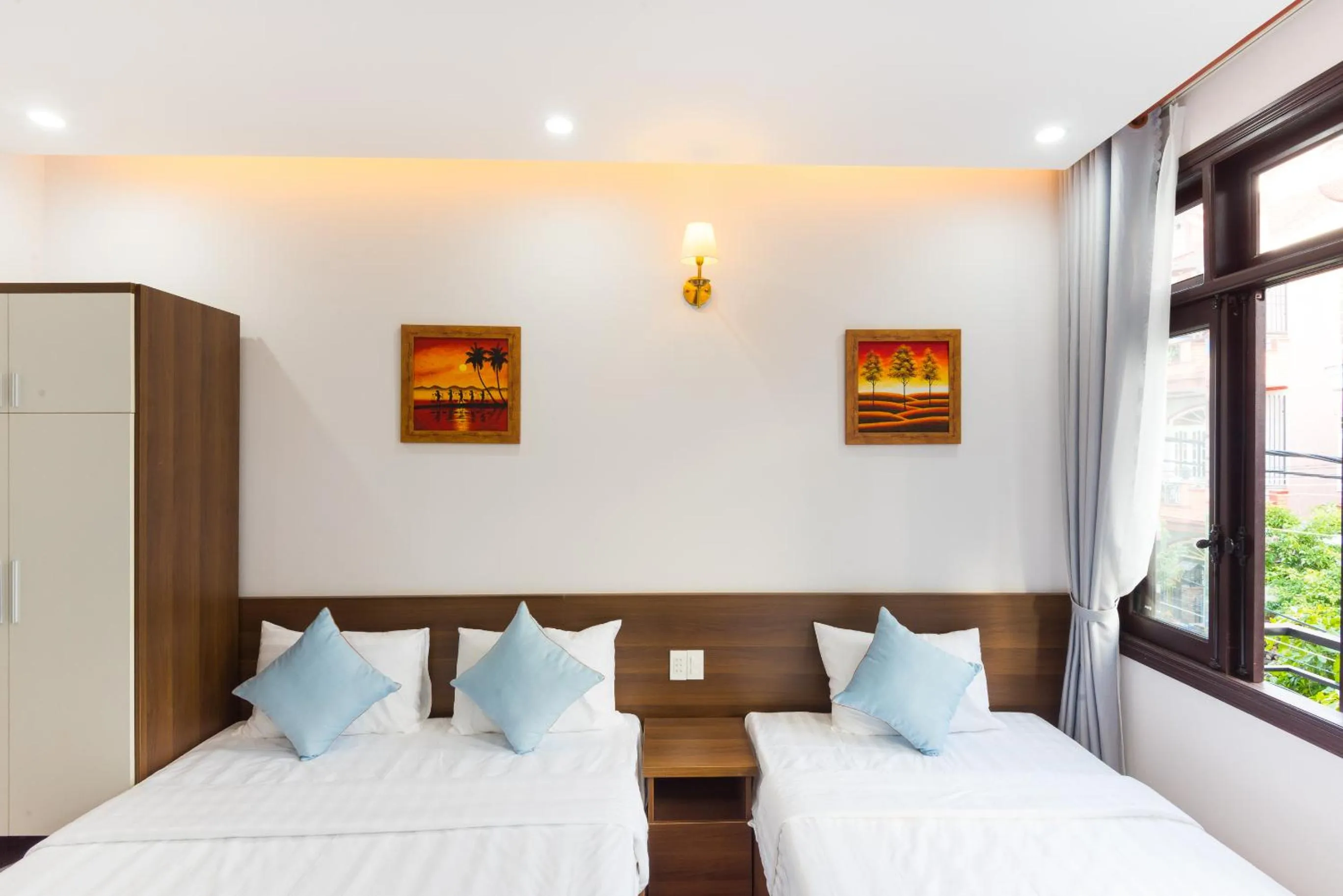 Bed in Bill Ben Homestay Hoi An