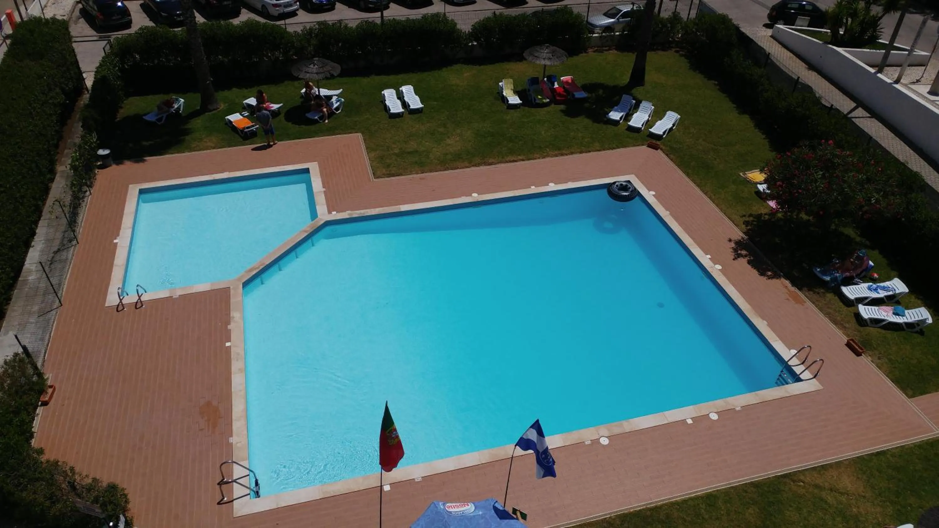 Pool view in Castelos da Rocha