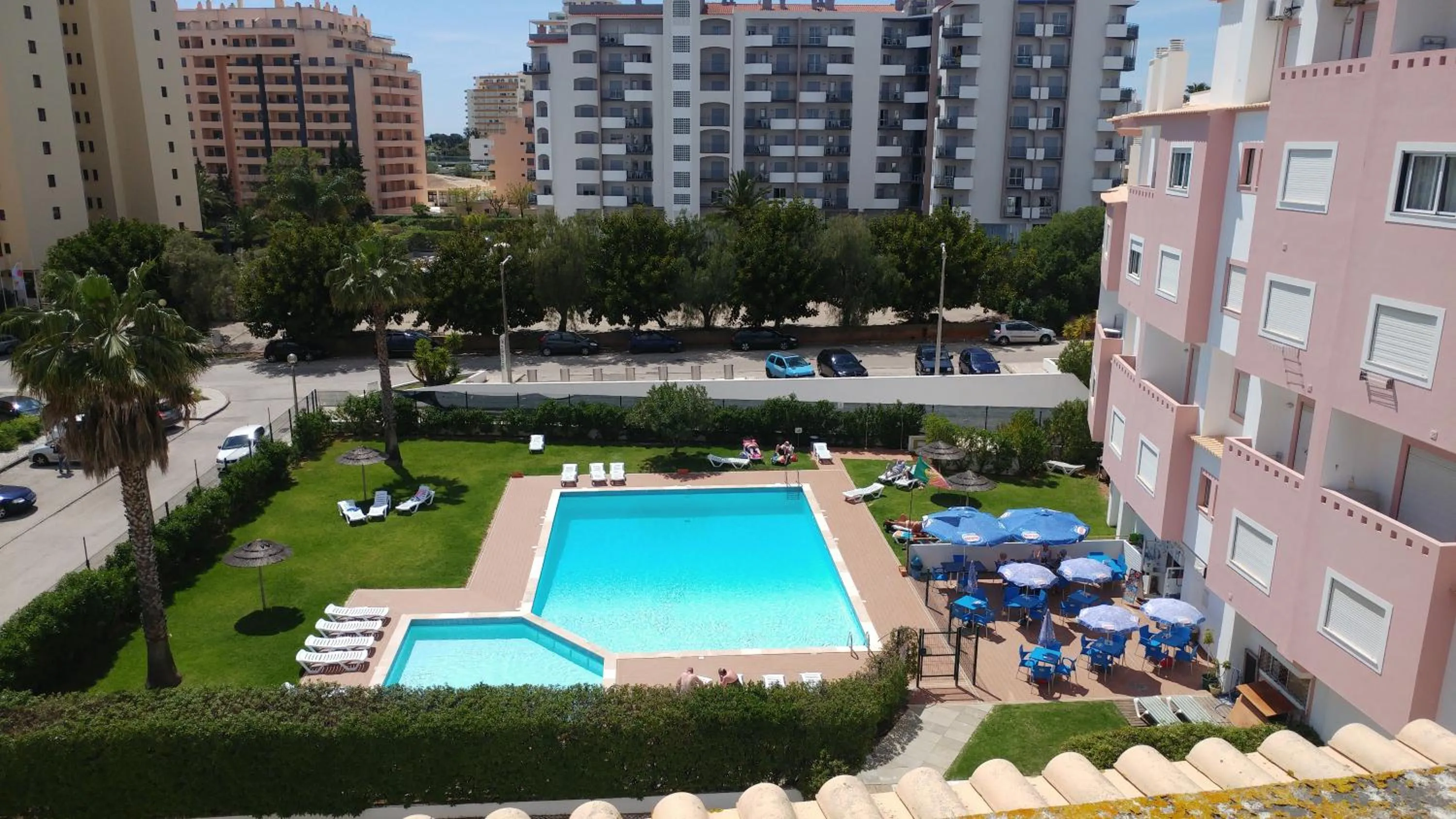 Pool view in Castelos da Rocha