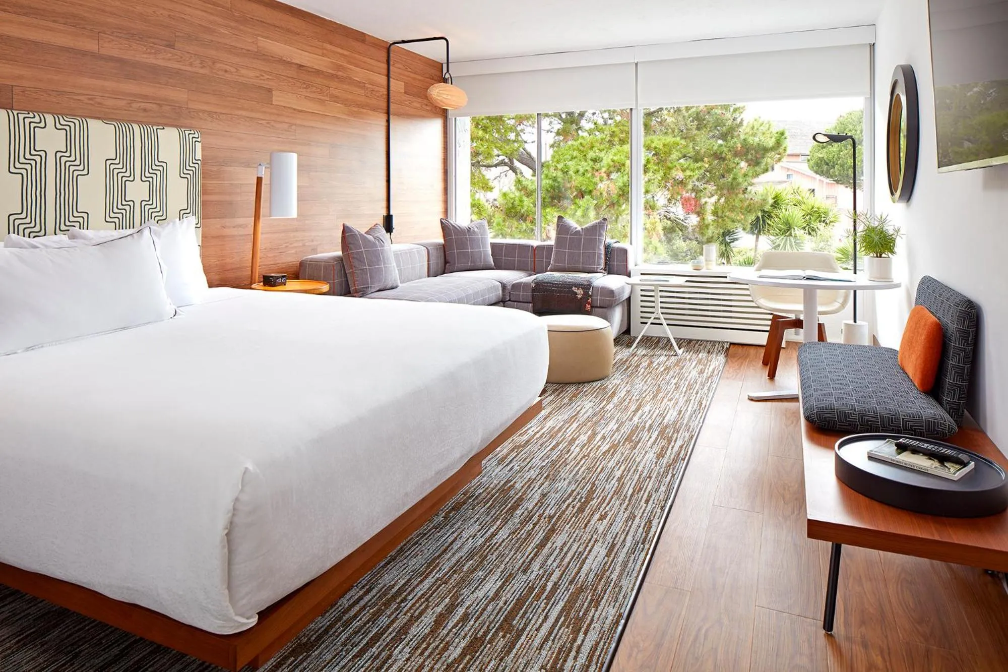 Photo of the whole room, Bed in Carmel Mission Inn