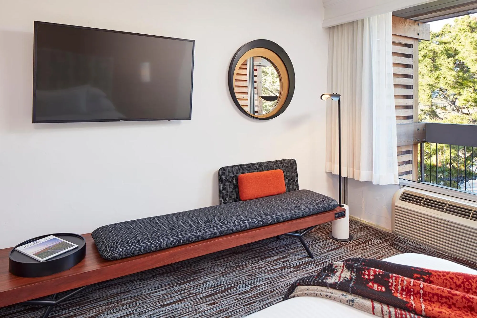 Seating area in Carmel Mission Inn