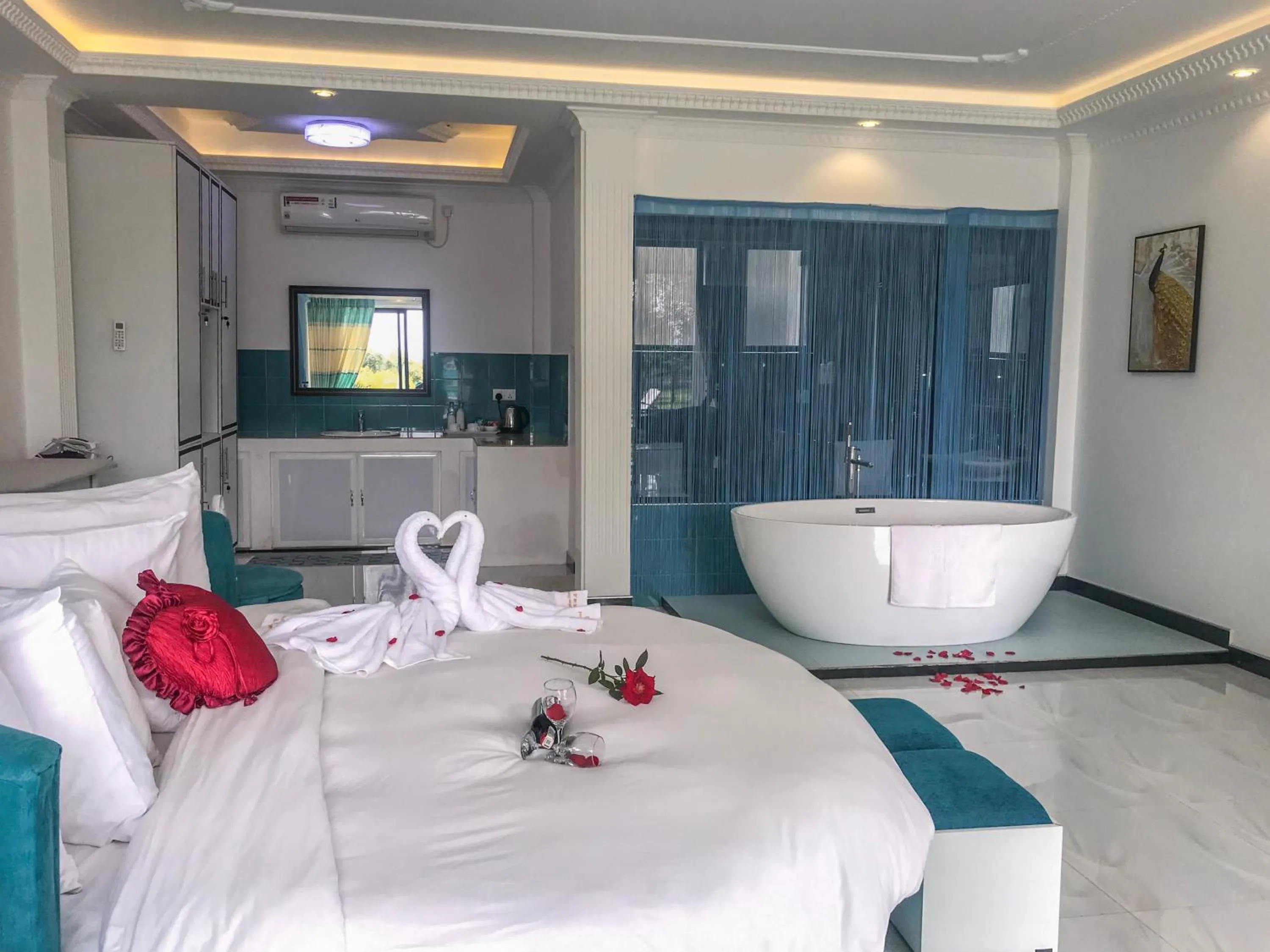 Bed in The Lion Kingdom Sigiriya