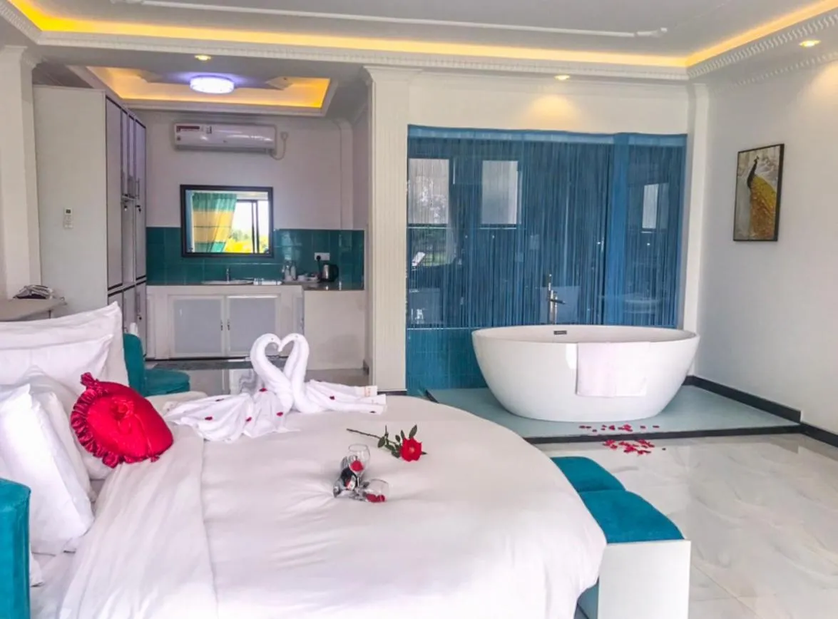 Bed in The Lion Kingdom Sigiriya