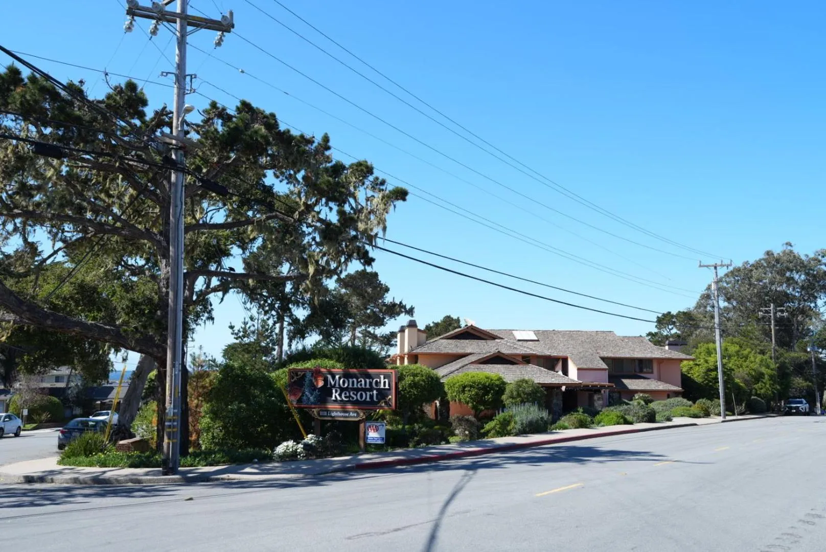 Street view in The Monarch Resort
