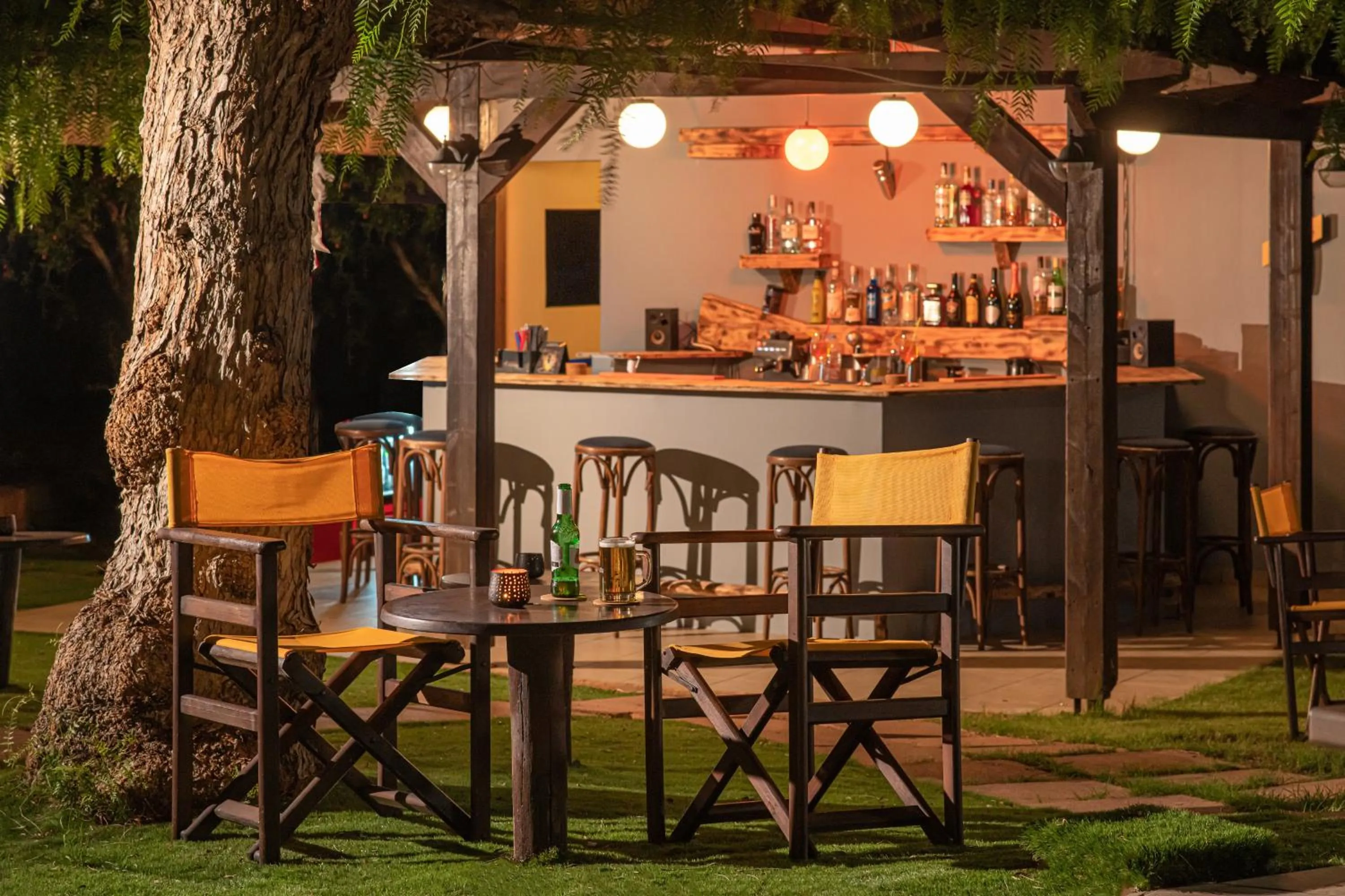 Lounge or bar in Portokali Apartments