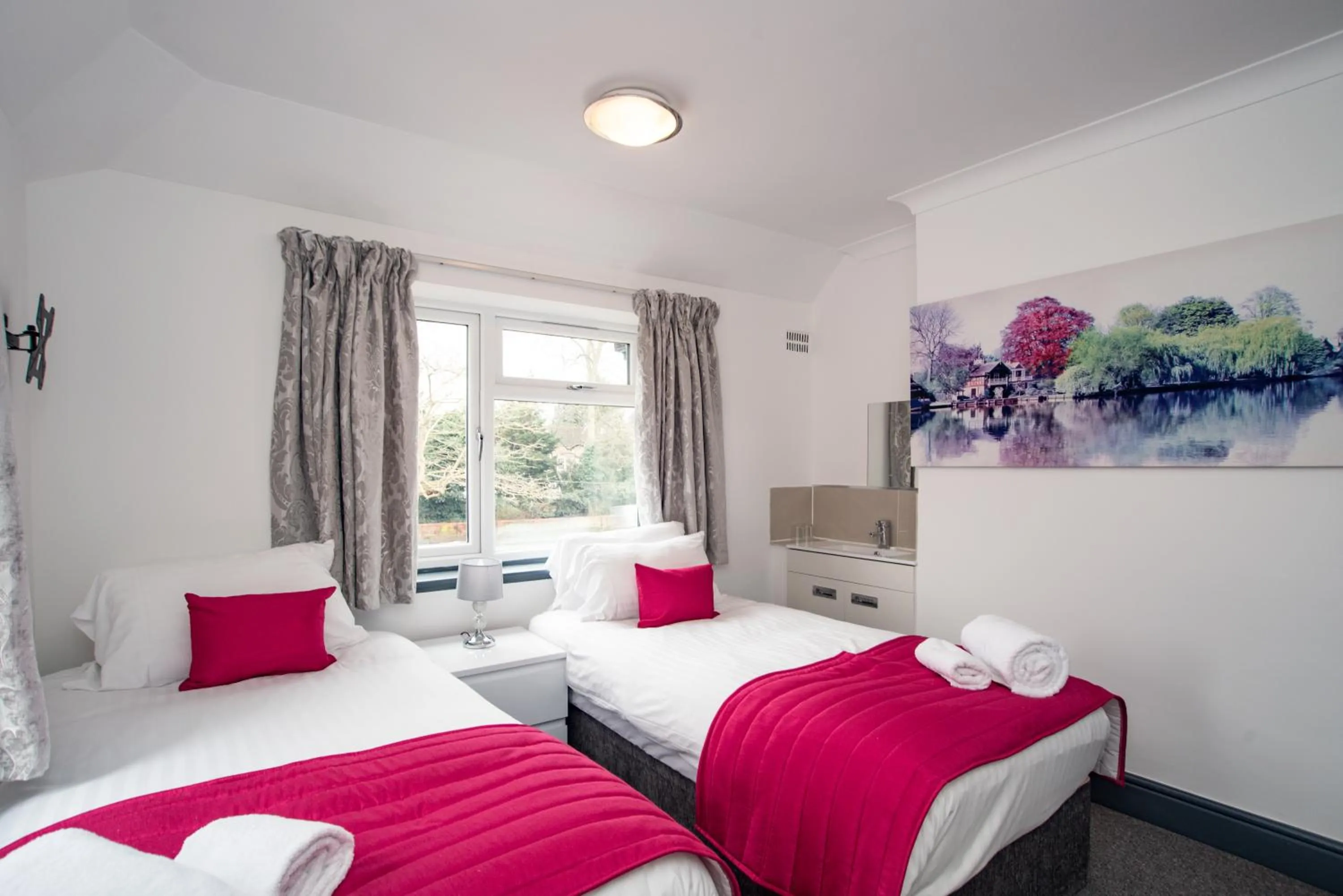 Bedroom, Bed in Wilson Lodge