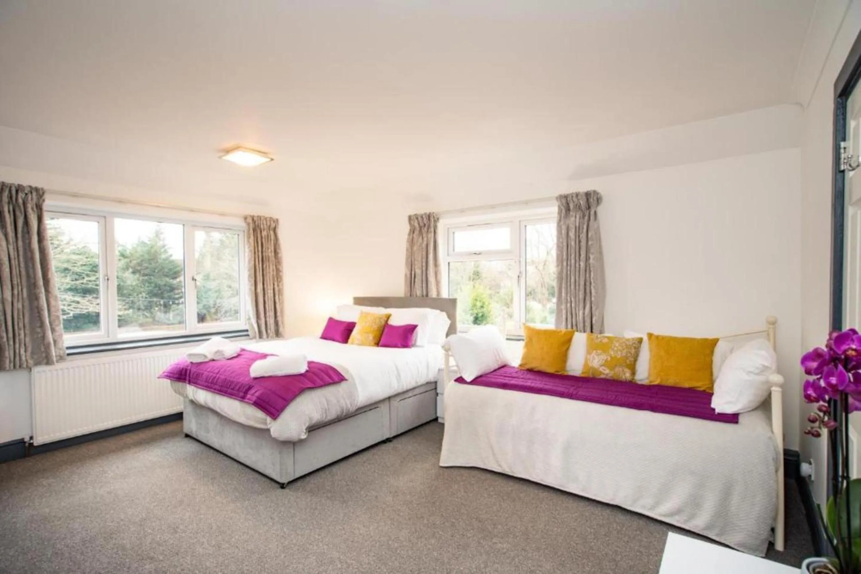 Bedroom, Bed in Wilson Lodge