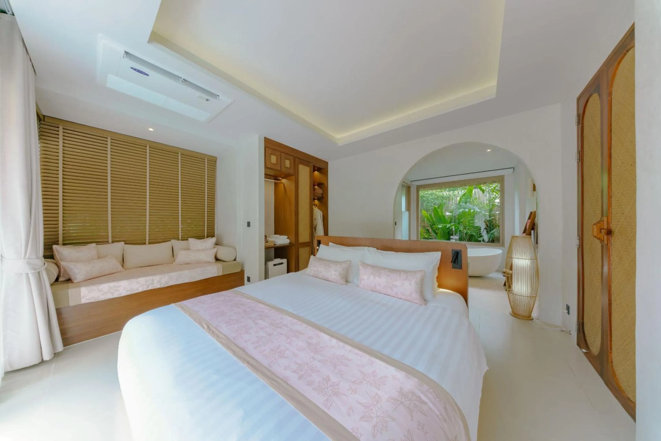 Bed in Ban Sainai Resort- Aonang's Green Resort