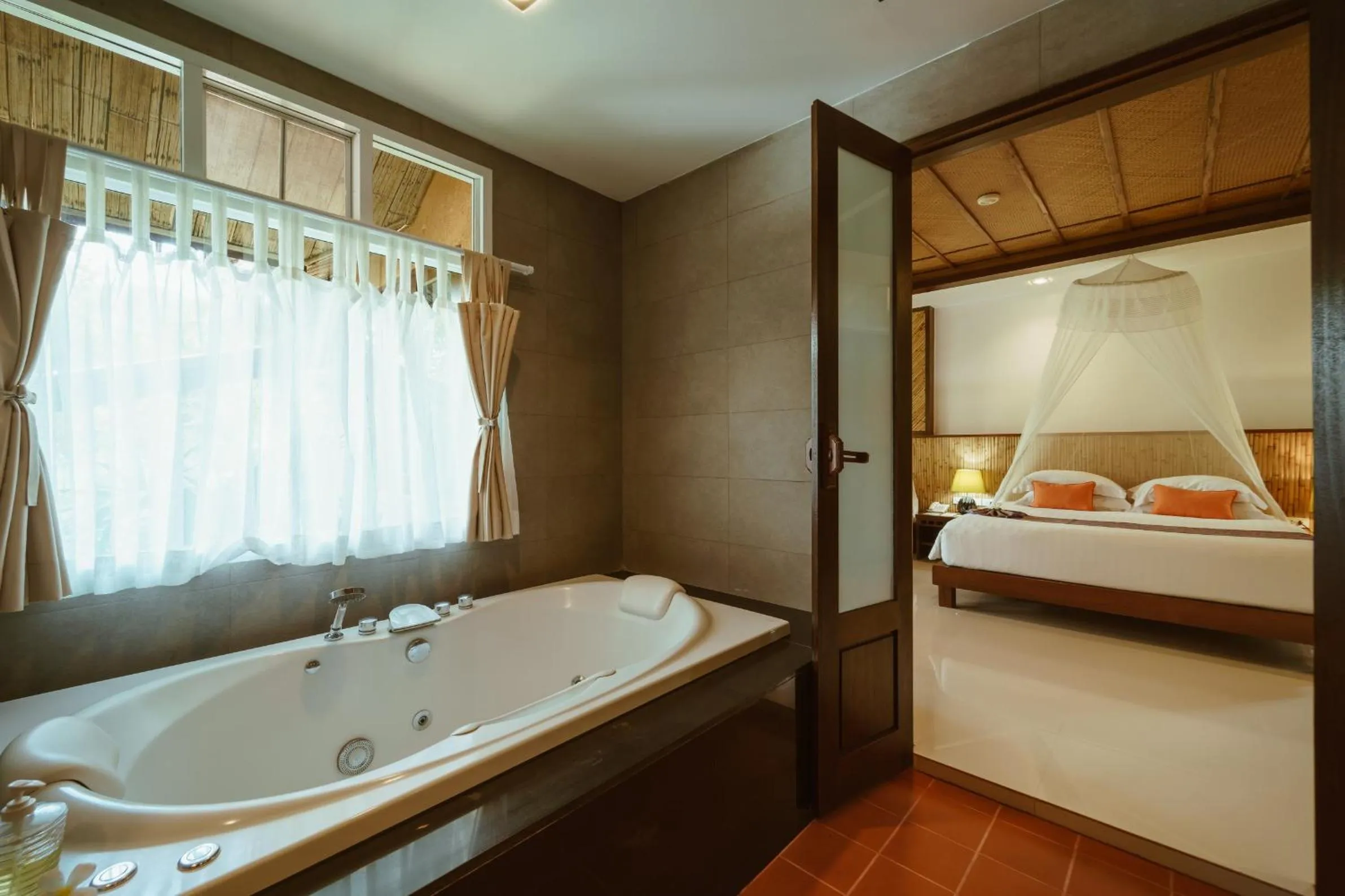 Bed in Ban Sainai Resort- Aonang's Green Resort