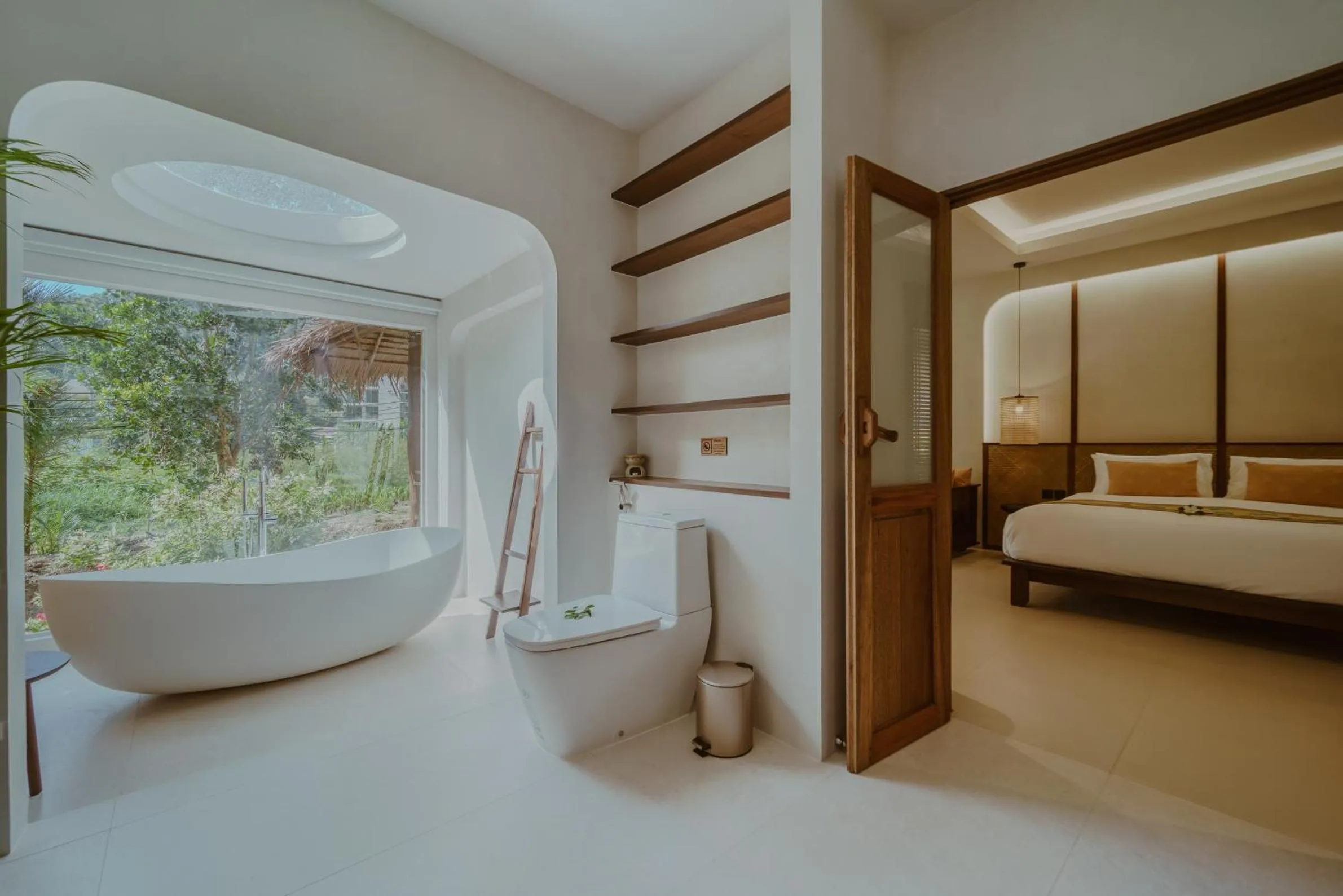 Bed in Ban Sainai Resort- Aonang's Green Resort