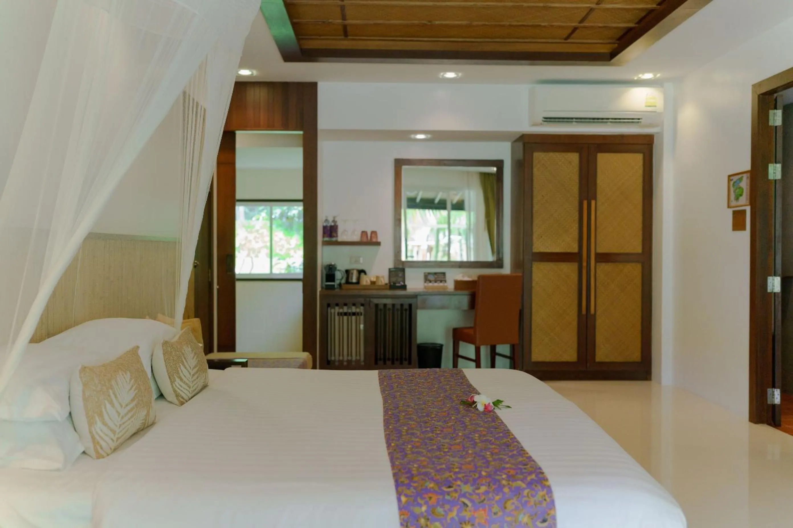 Bed in Ban Sainai Resort- Aonang's Green Resort