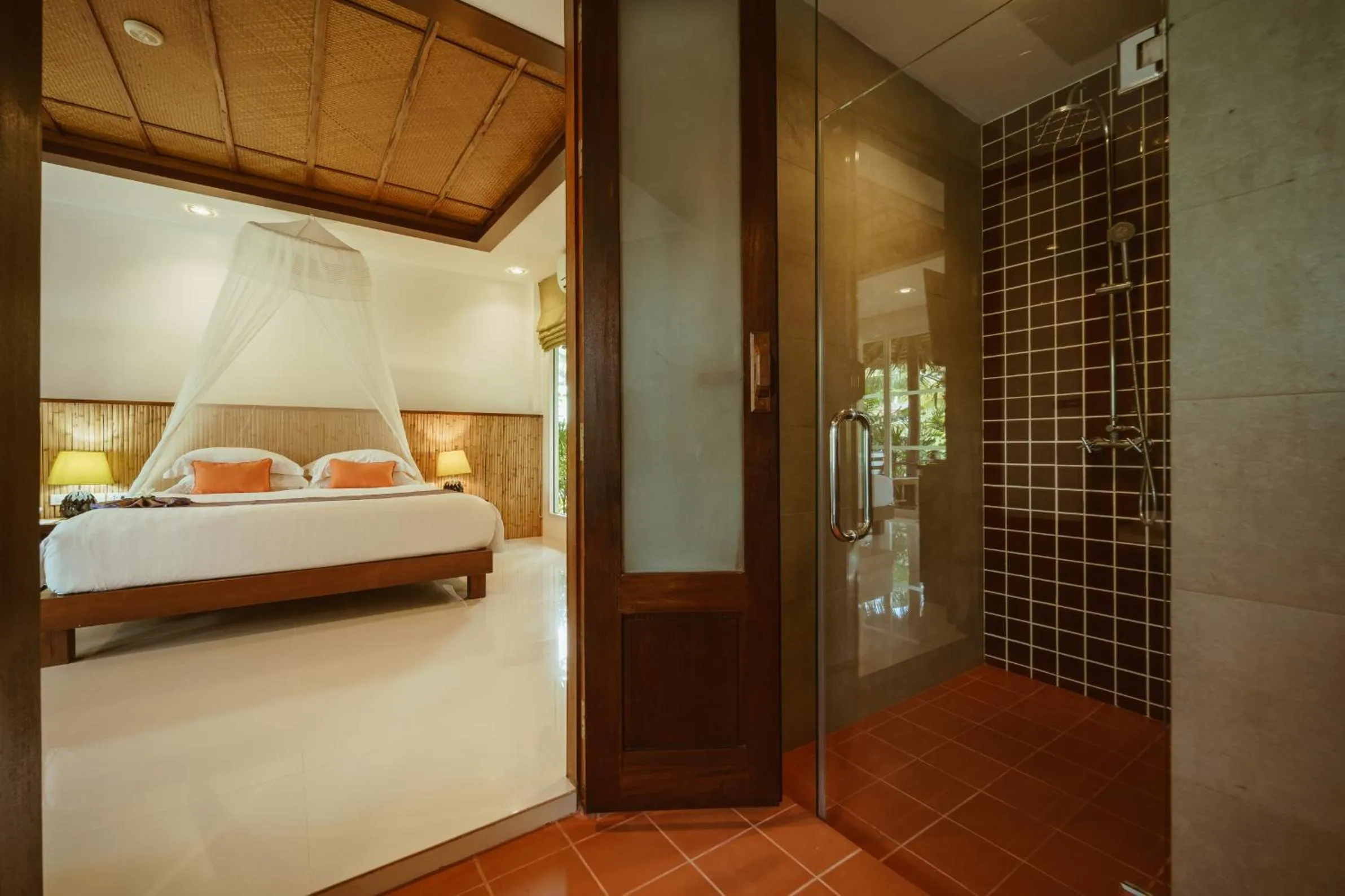 Bed in Ban Sainai Resort- Aonang's Green Resort