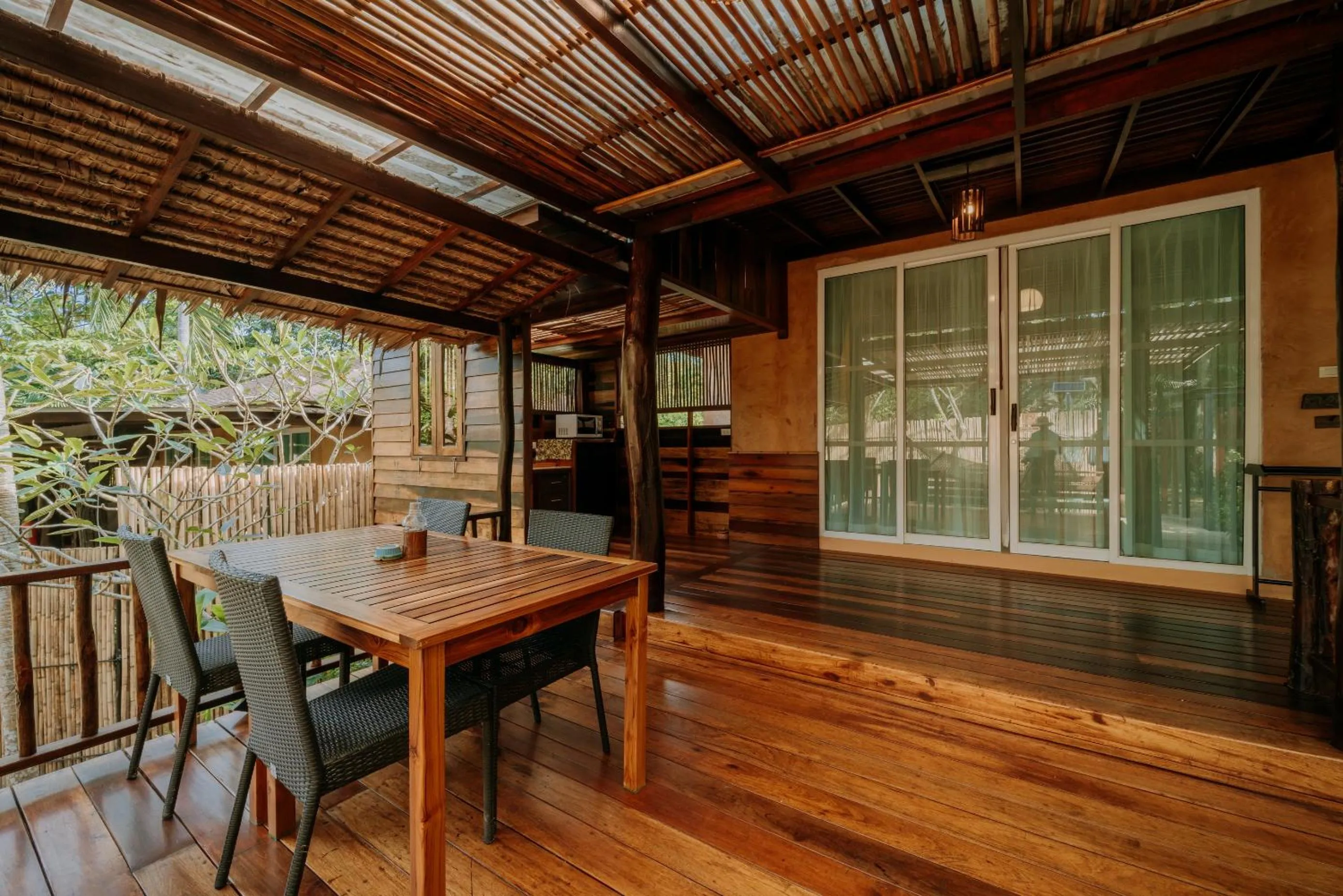 Balcony/Terrace in Ban Sainai Resort- Aonang's Green Resort