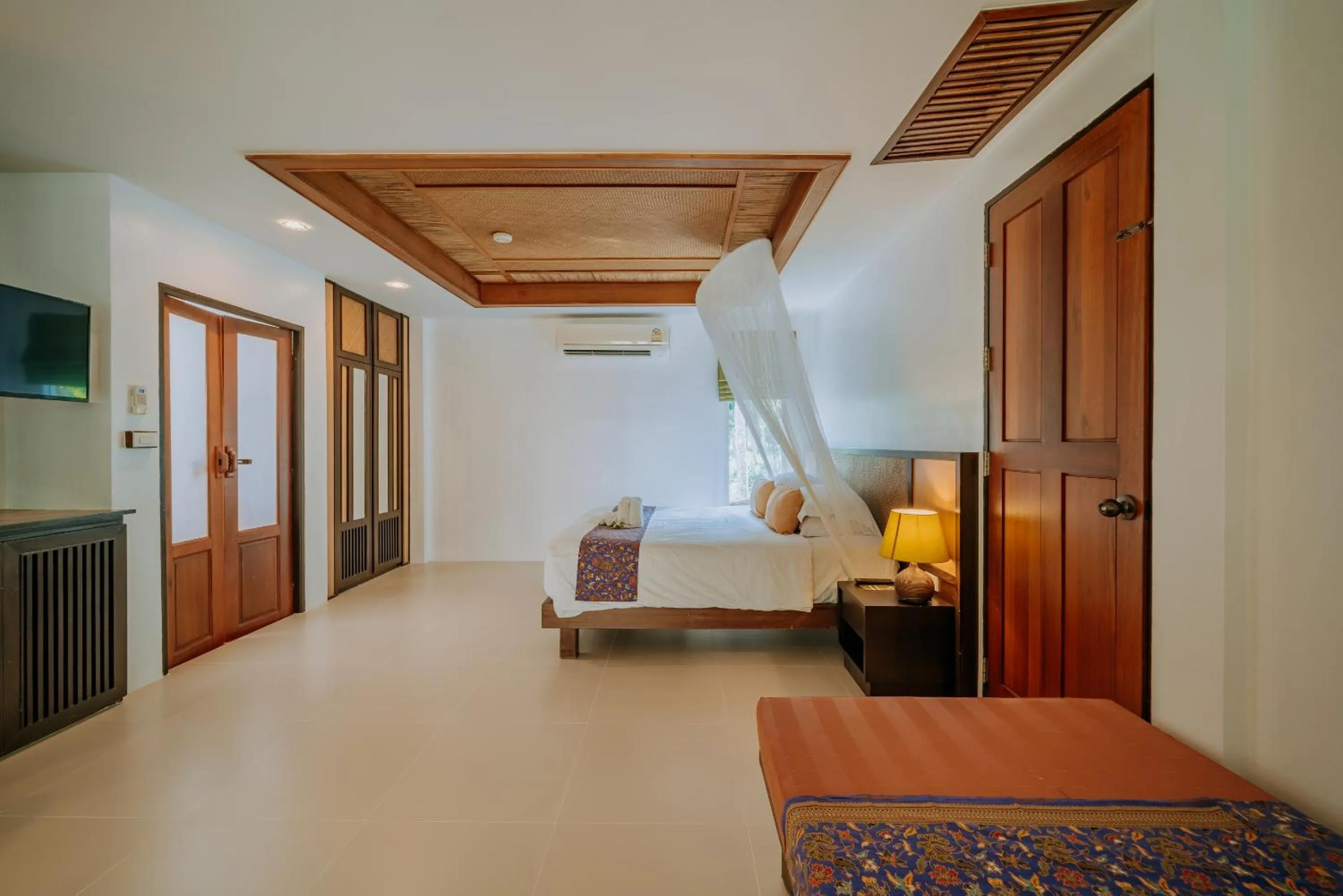 Bed in Ban Sainai Resort- Aonang's Green Resort