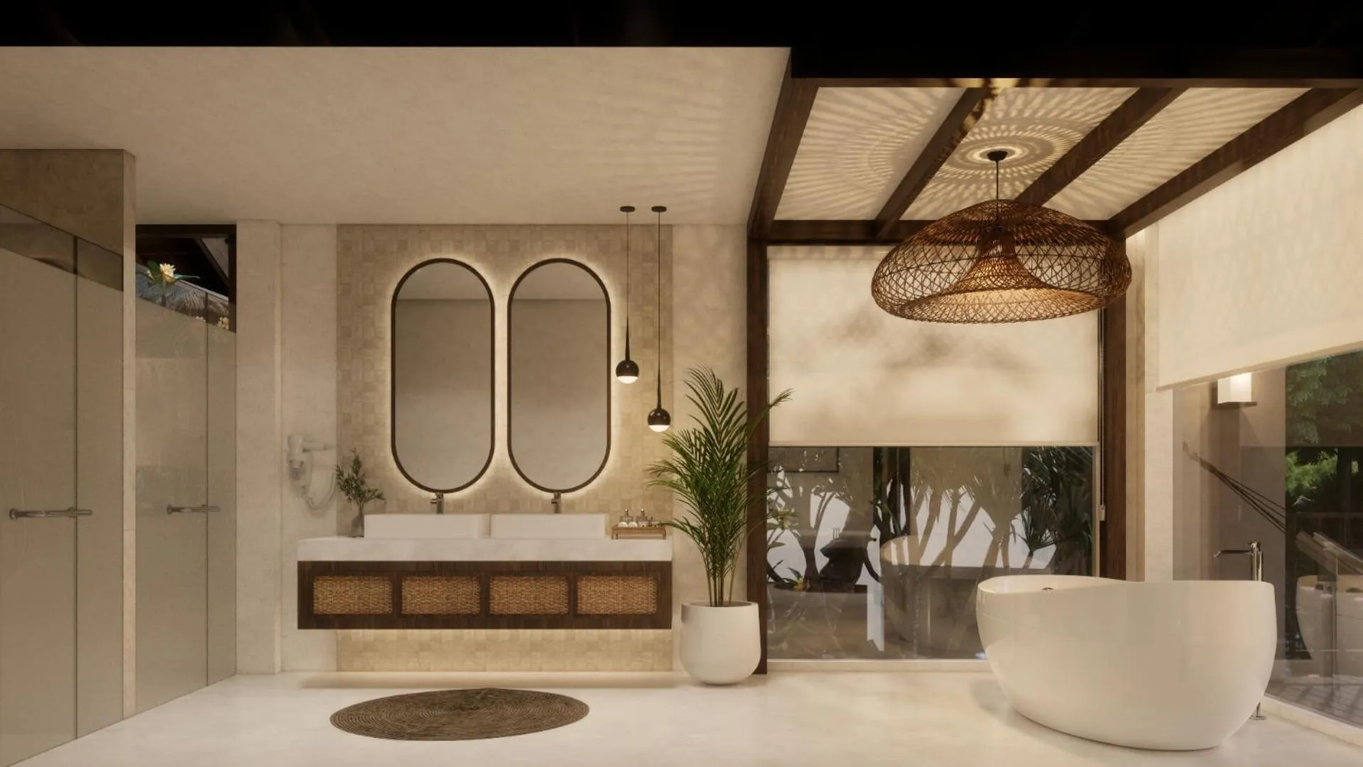 Bathroom in Ban Sainai Resort- Aonang's Green Resort