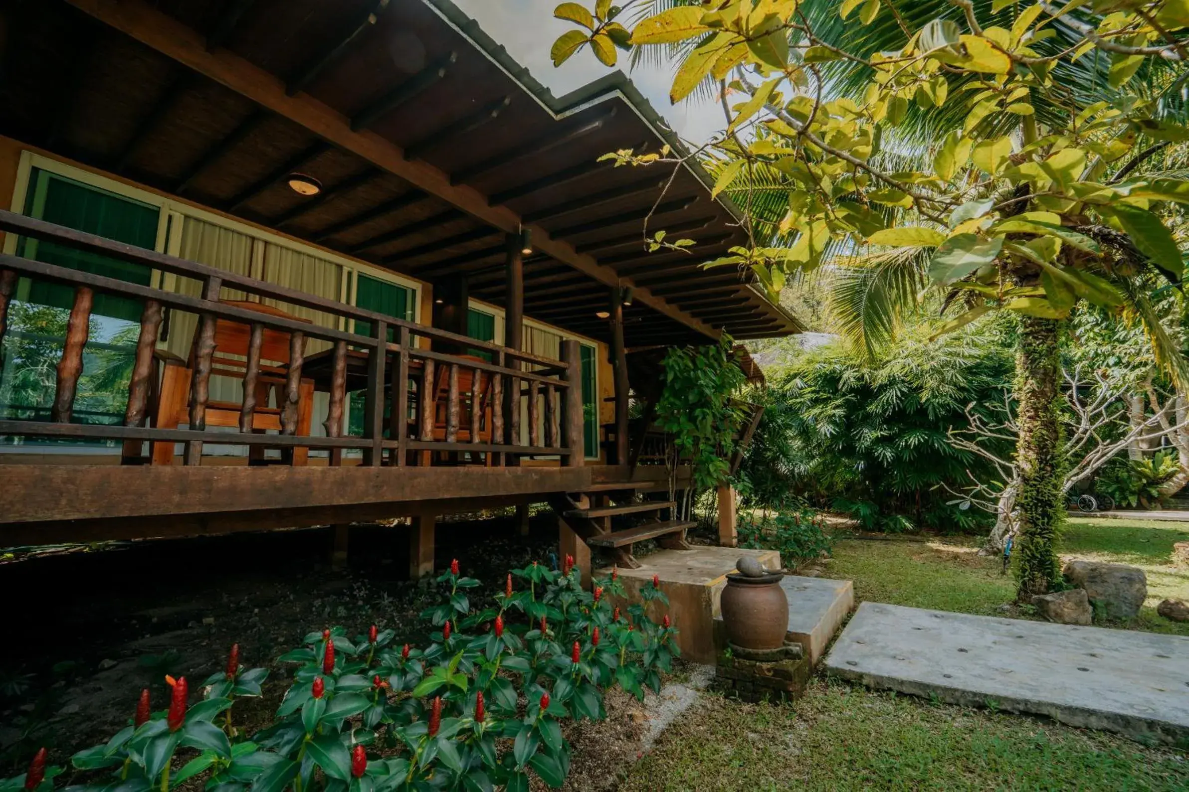 Tropical Family Cottage in Ban Sainai Resort- SHA Extra Plus Aonang's Green Resort Tropical Family Cottage in Ban Sainai Resort- SHA Extra Plus Aonang's Green Resort