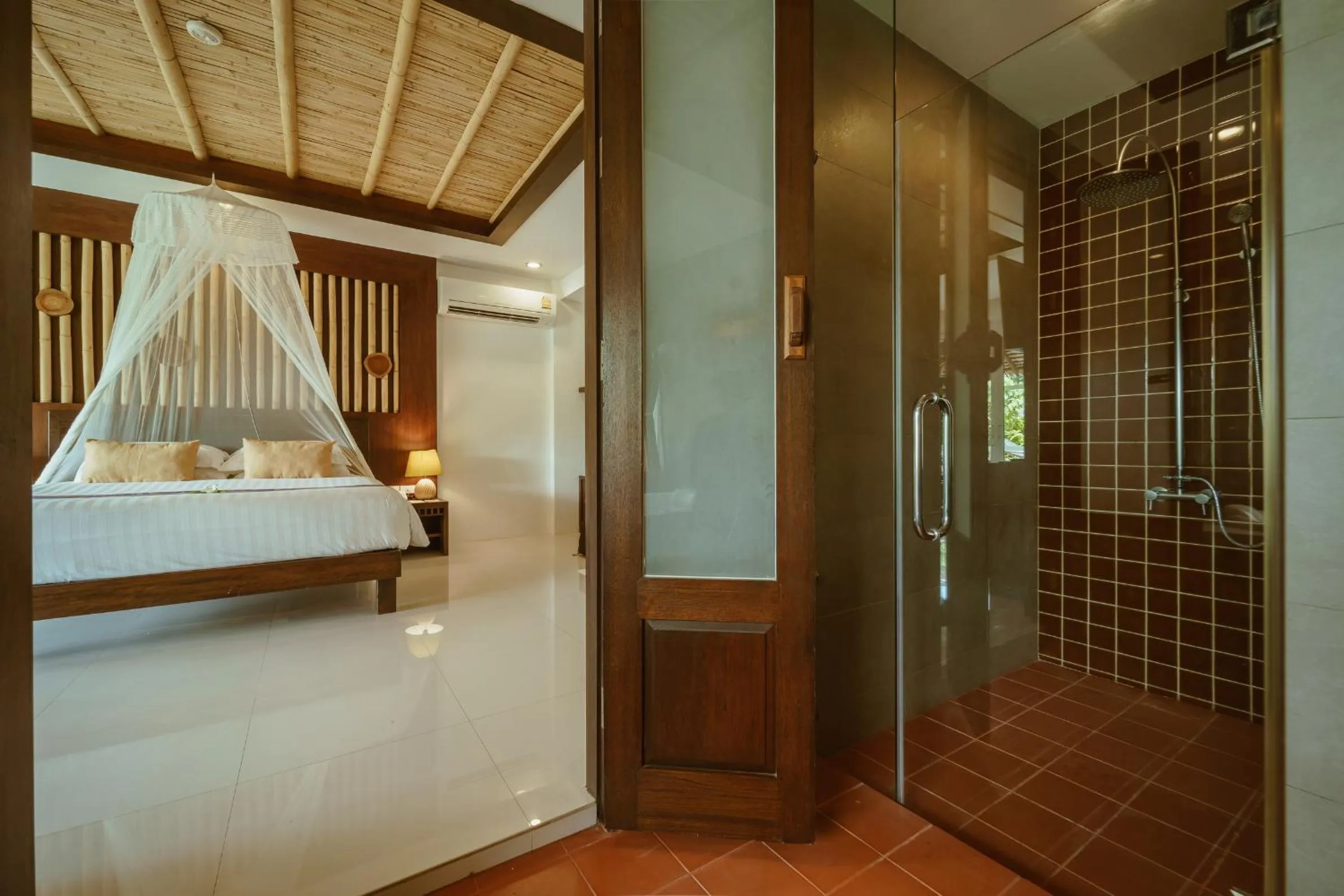 Bed in Ban Sainai Resort- Aonang's Green Resort