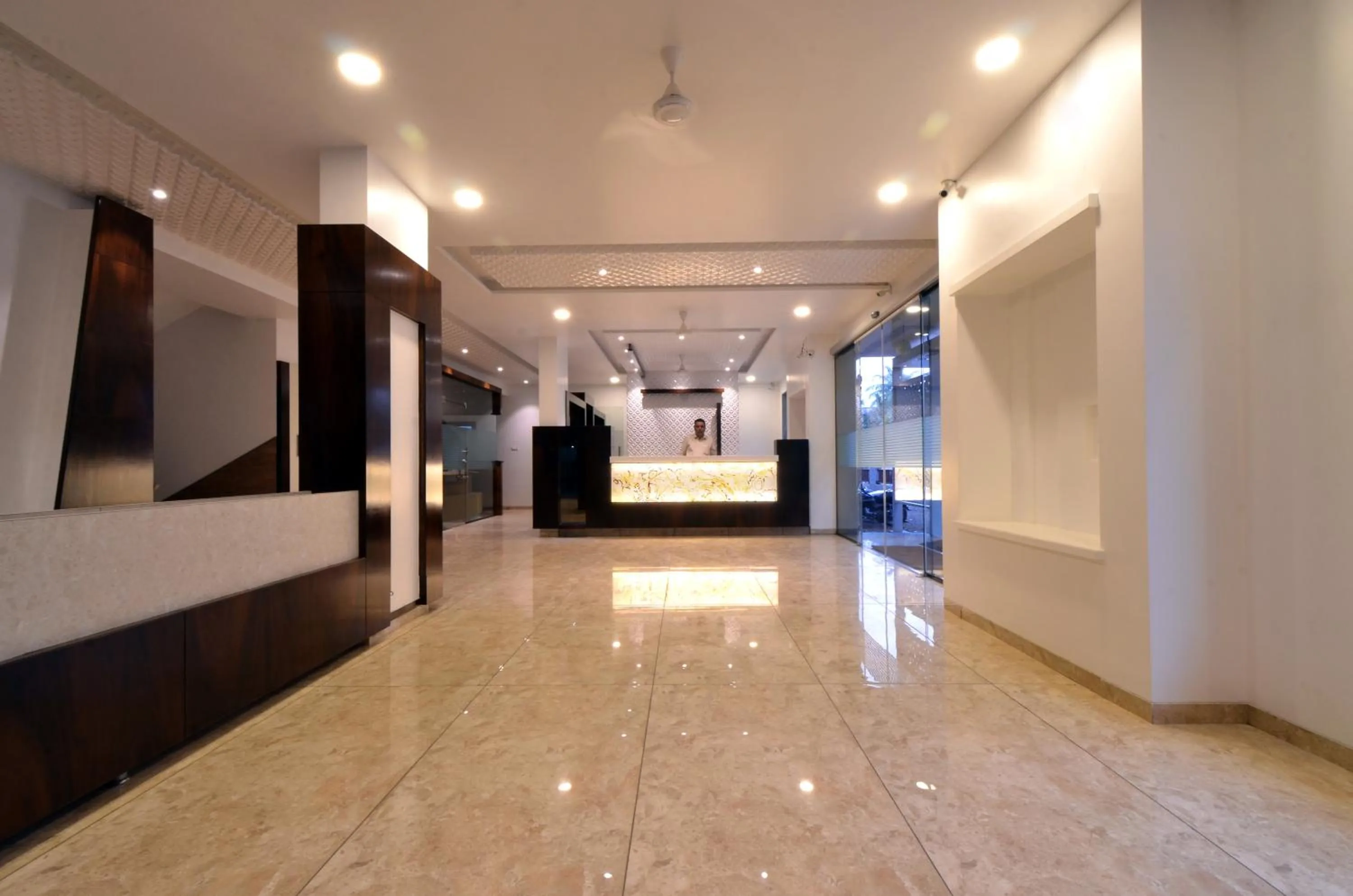 Lobby or reception in Hotel Dwarka Park