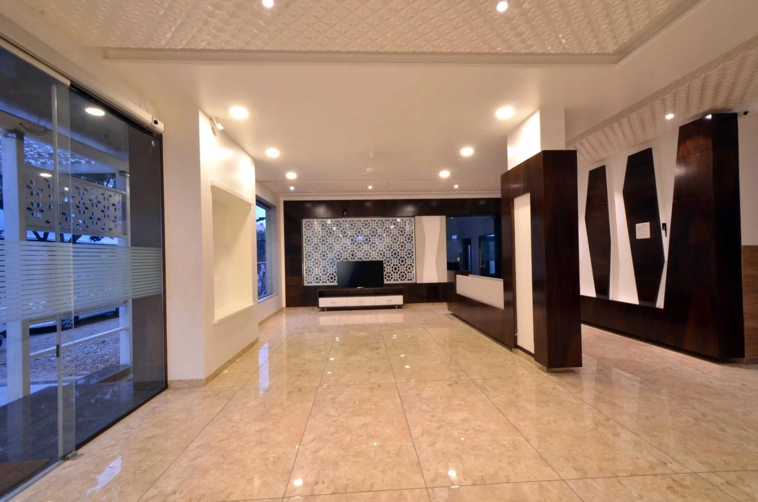 Lobby or reception in Hotel Dwarka Park