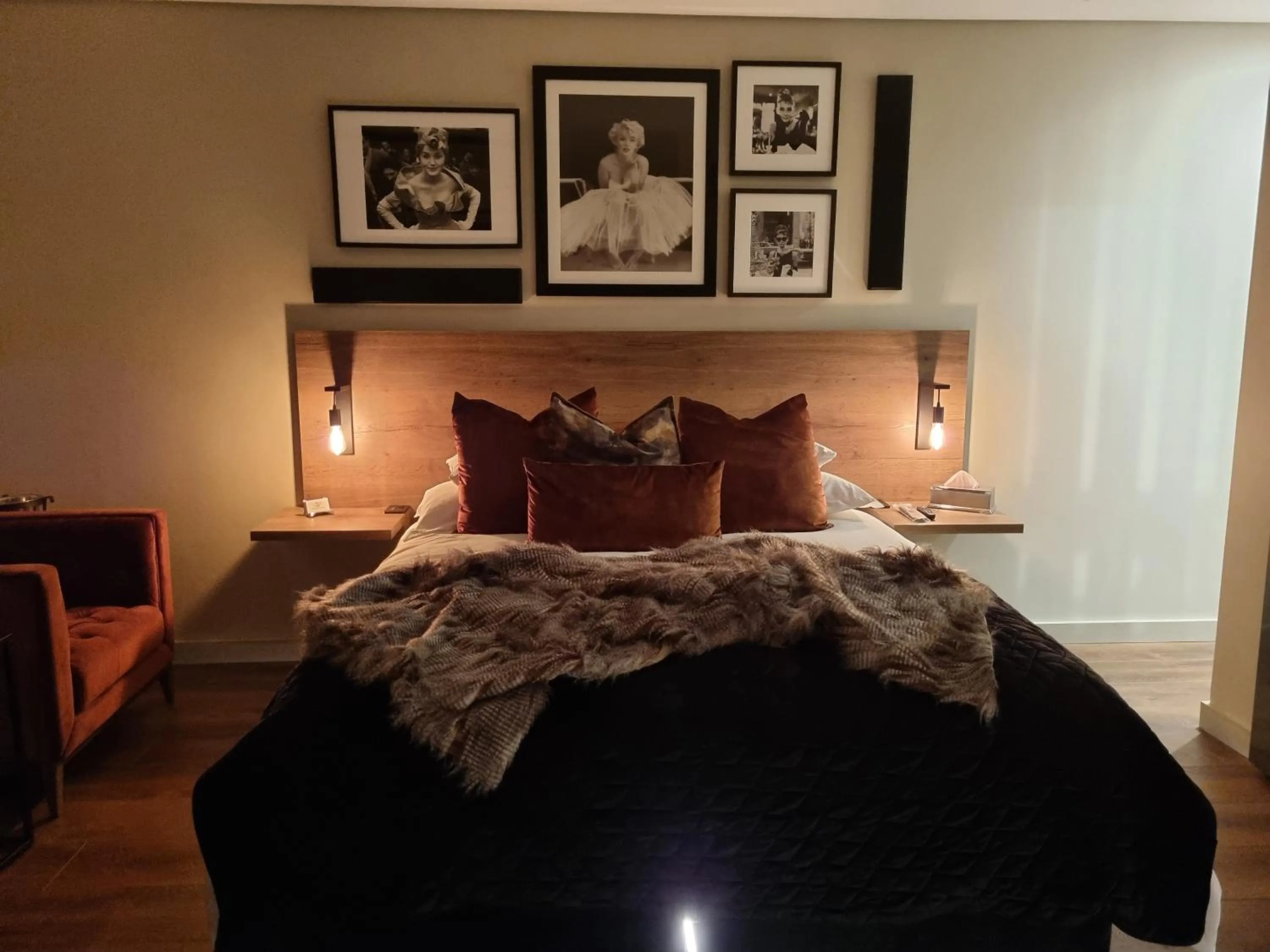 Photo of the whole room, Bed in Vrede Selfcatering