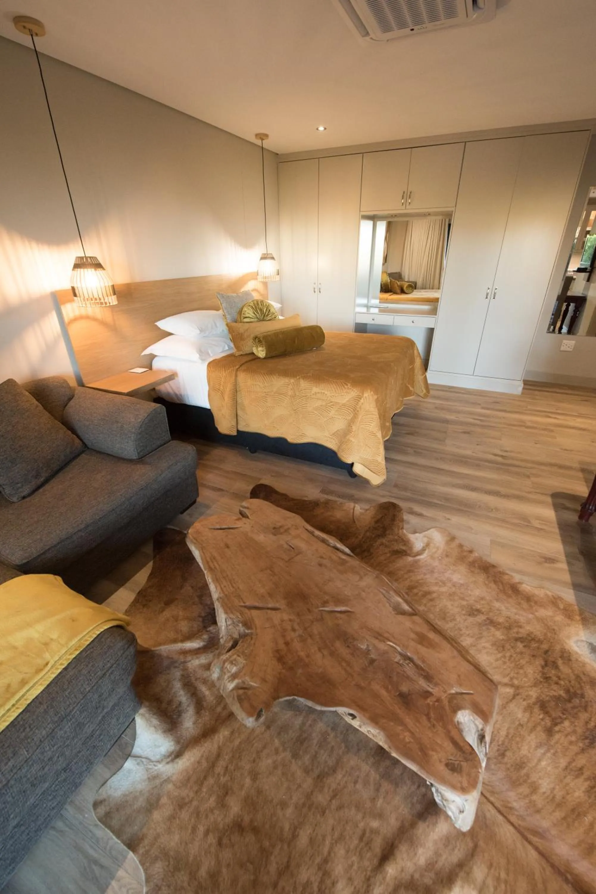 Photo of the whole room, Bed in Vrede Selfcatering