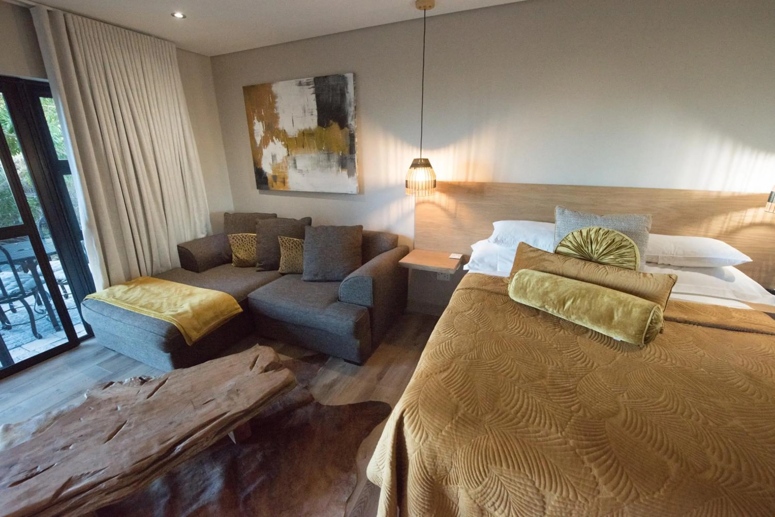 Photo of the whole room, Bed in Vrede Selfcatering