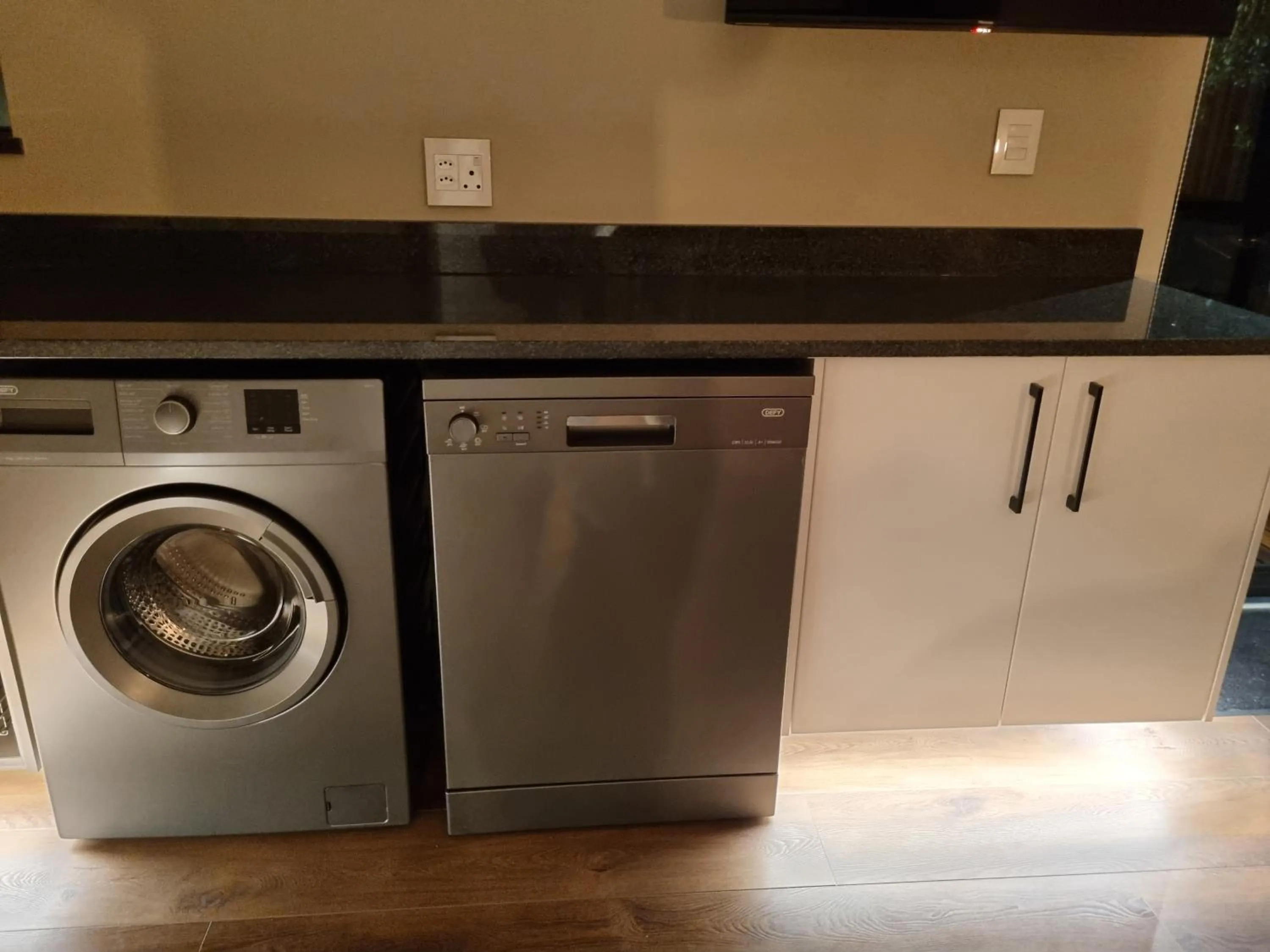 Kitchen or kitchenette in Vrede Selfcatering