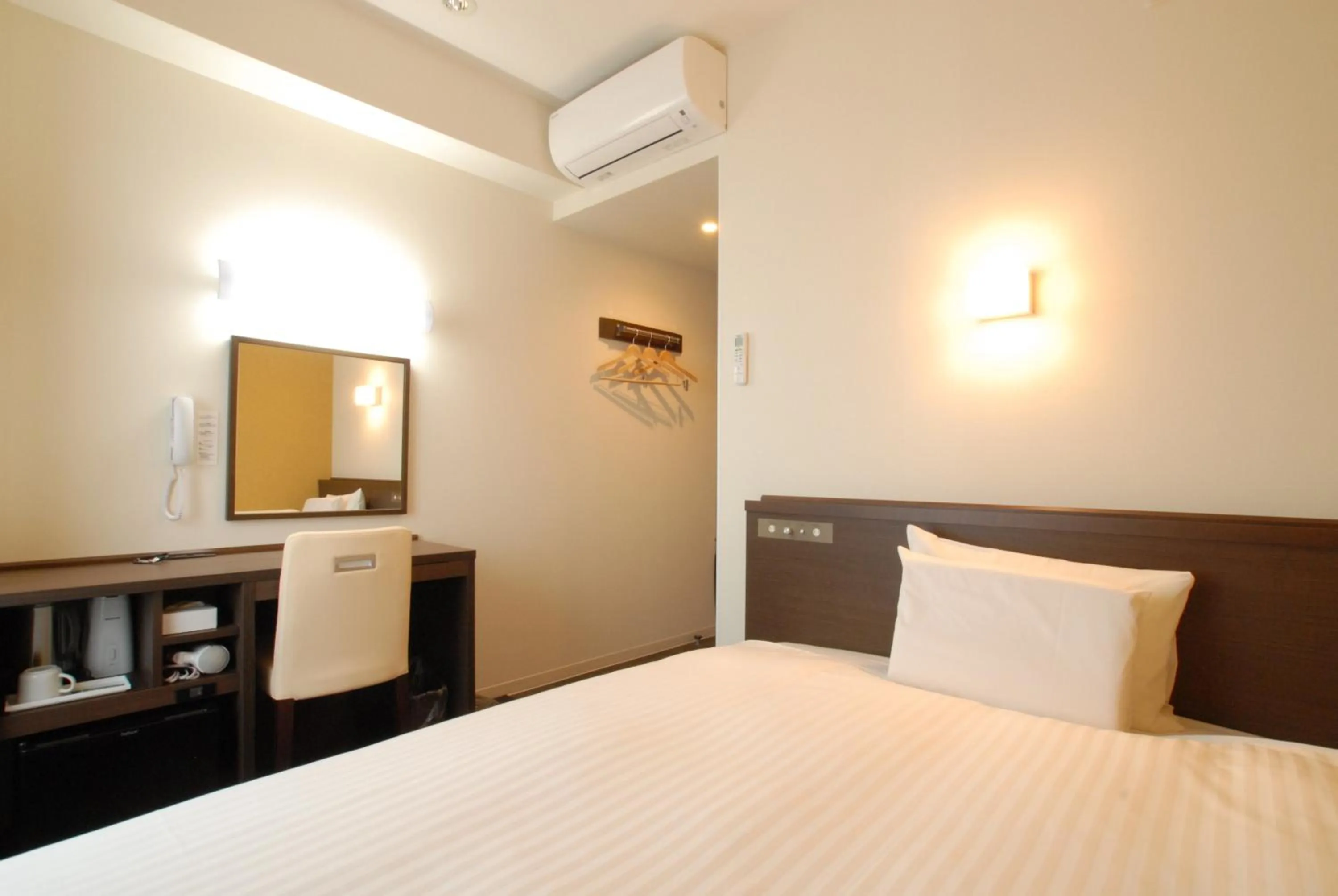 Bed in AB Hotel Isesaki