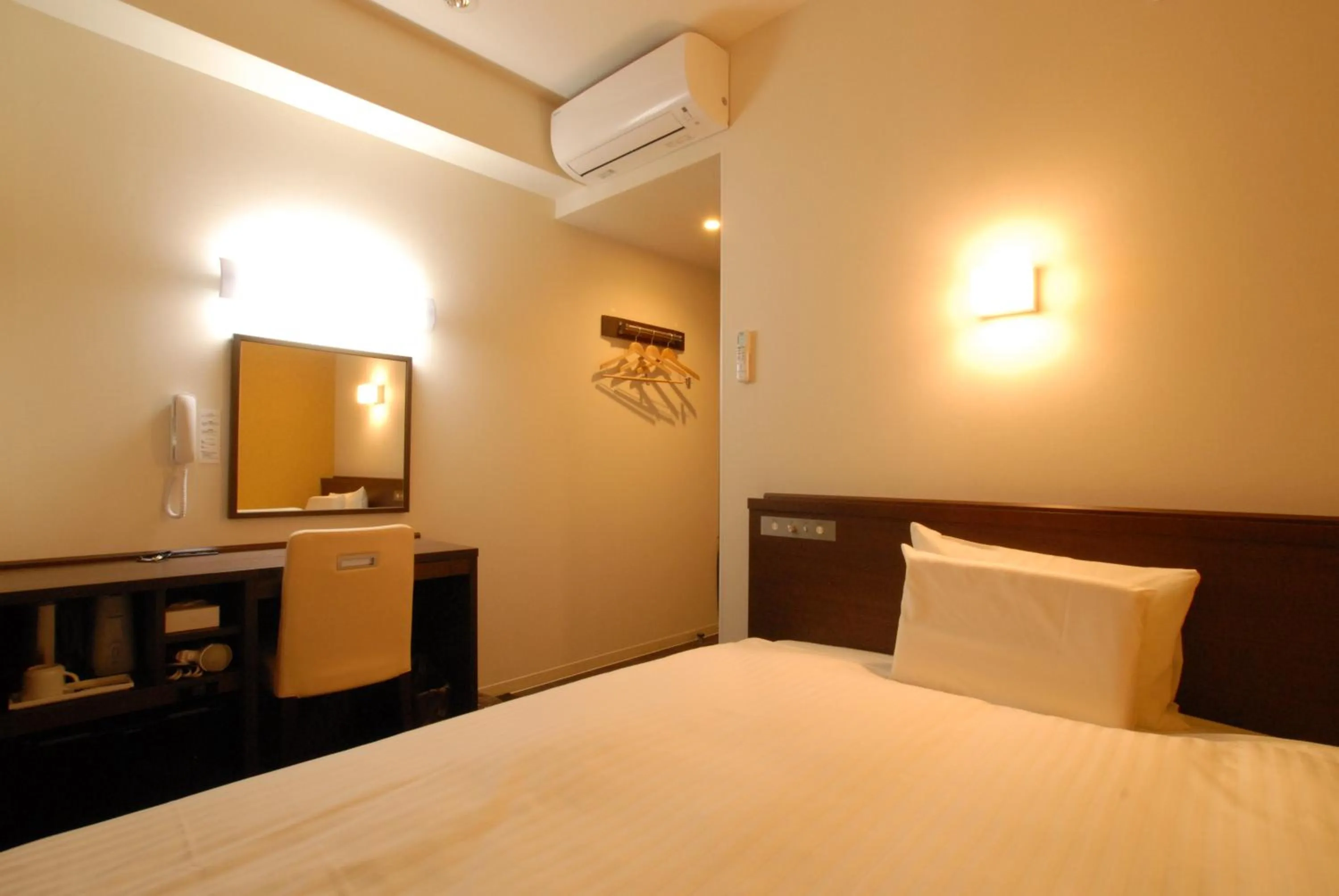 Bed in AB Hotel Isesaki