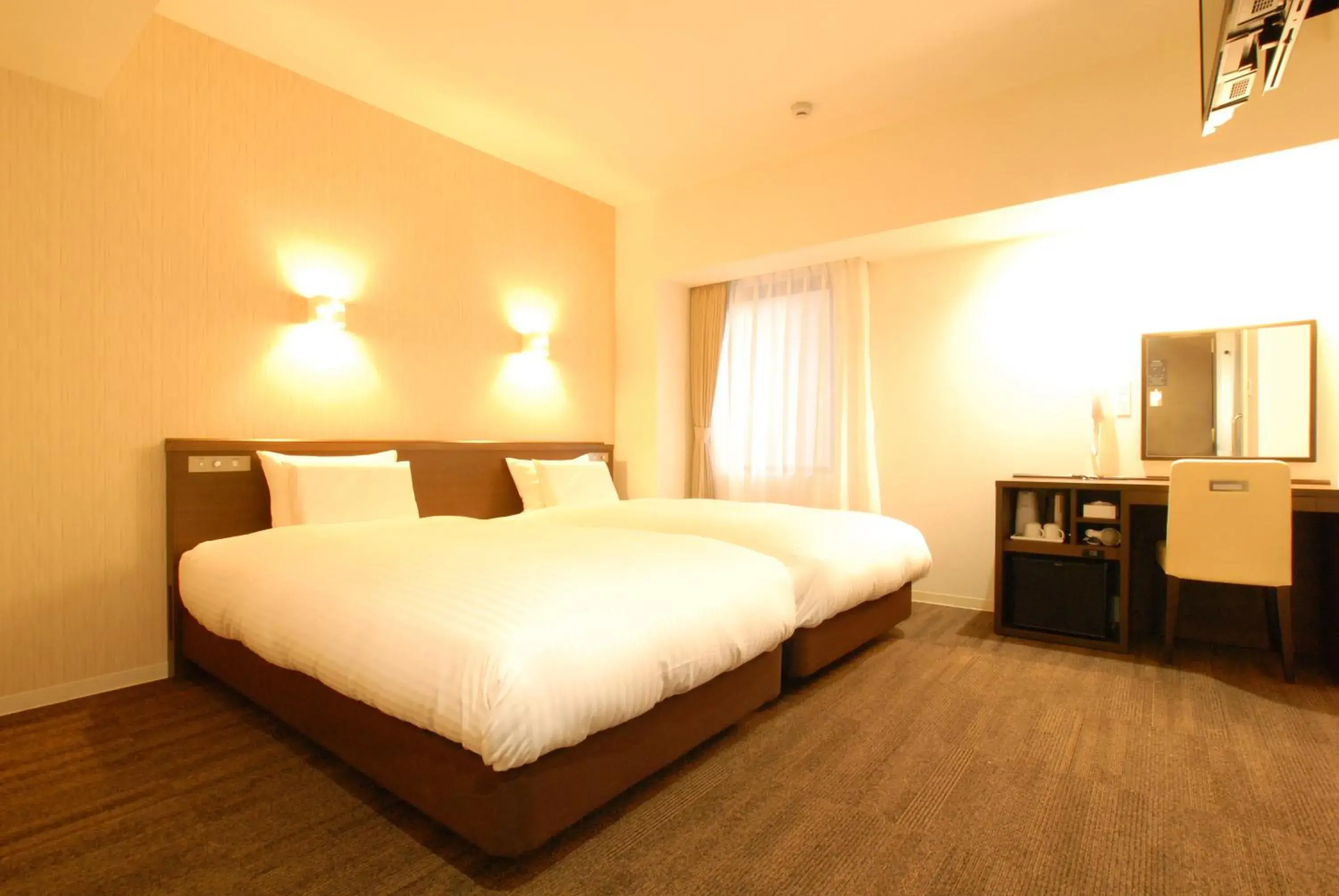 Twin Room - single occupancy - Disability Access in AB Hotel Mikawa Toyota Twin Room - single occupancy - Disability Access in AB Hotel Mikawa Toyota