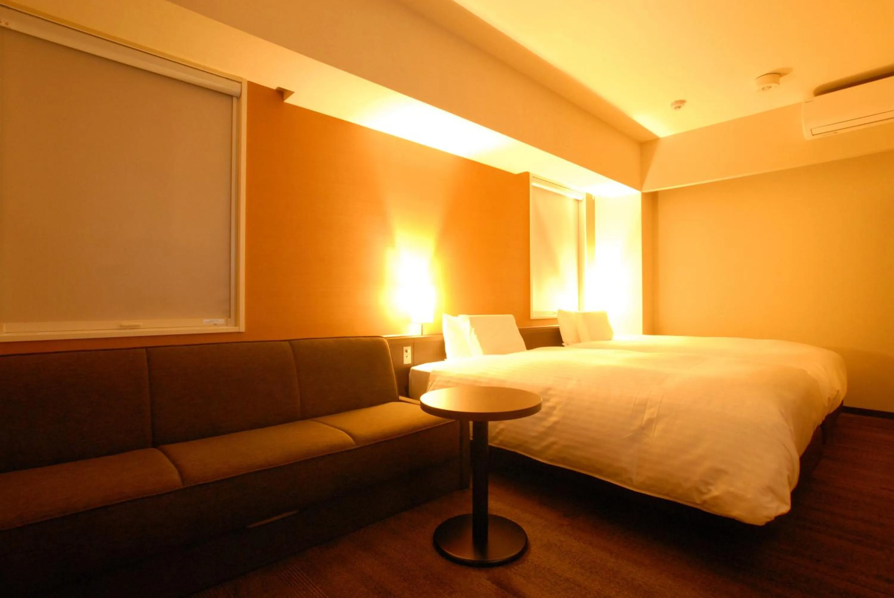 Bed in AB Hotel Gifu