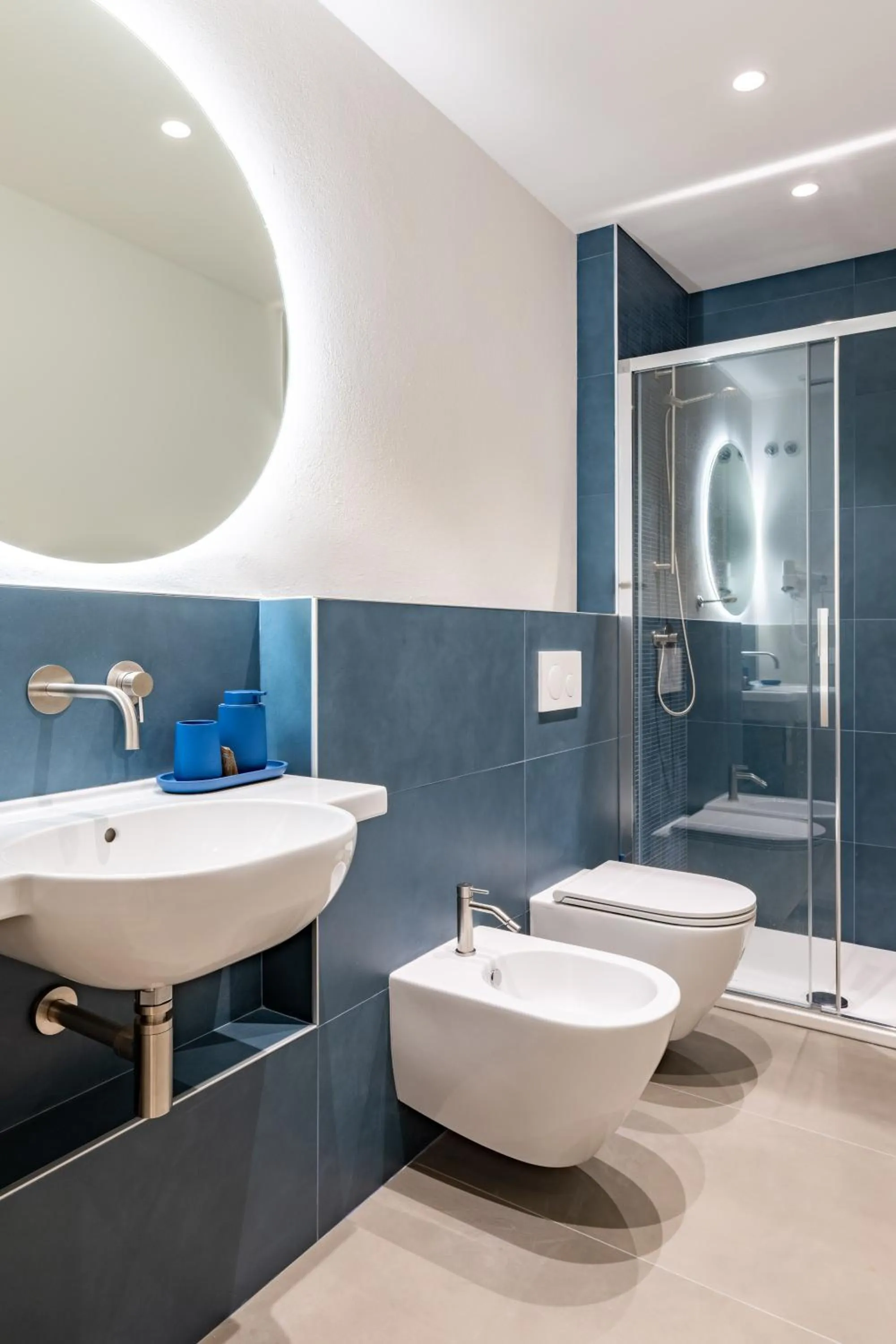 Shower in Albergo Ristorante Corsini