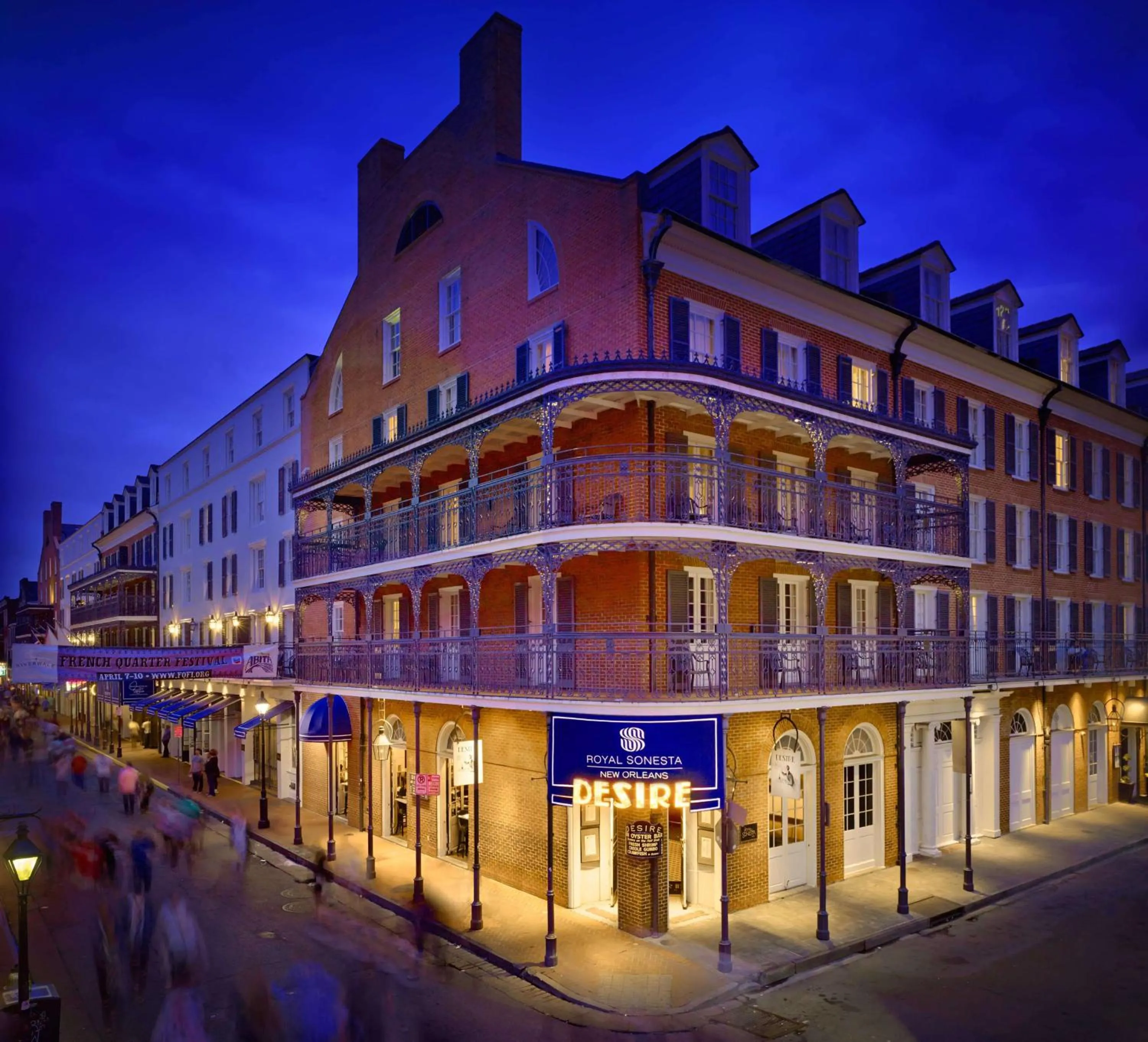 Property building in The Royal Sonesta New Orleans