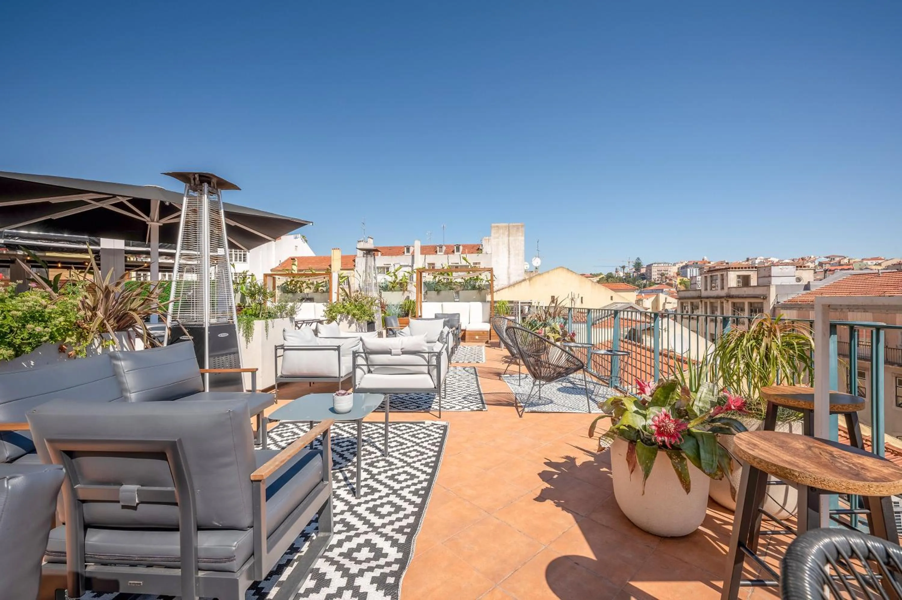 Property building in The ART INN Lisbon