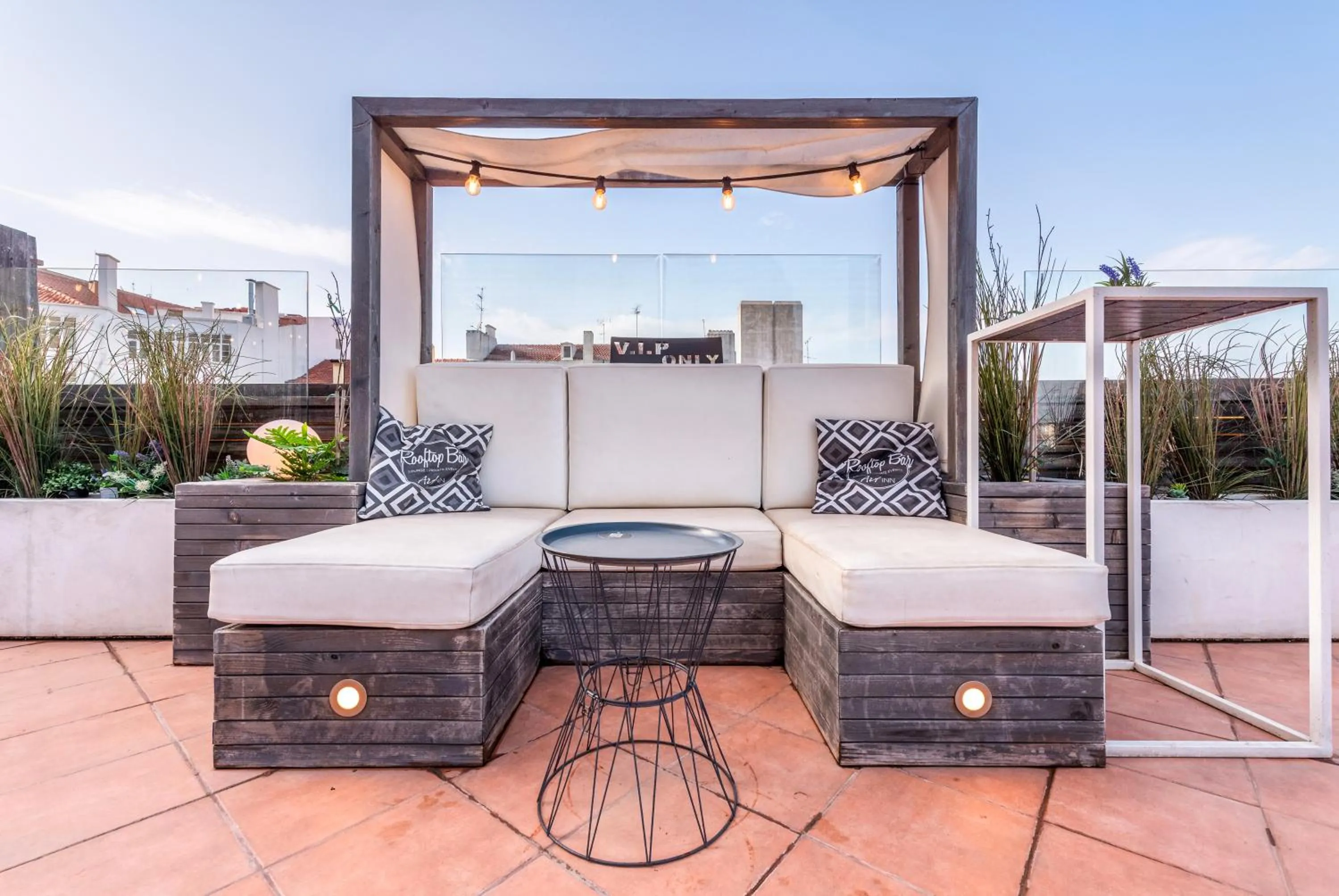 Balcony/Terrace in The ART INN Lisbon