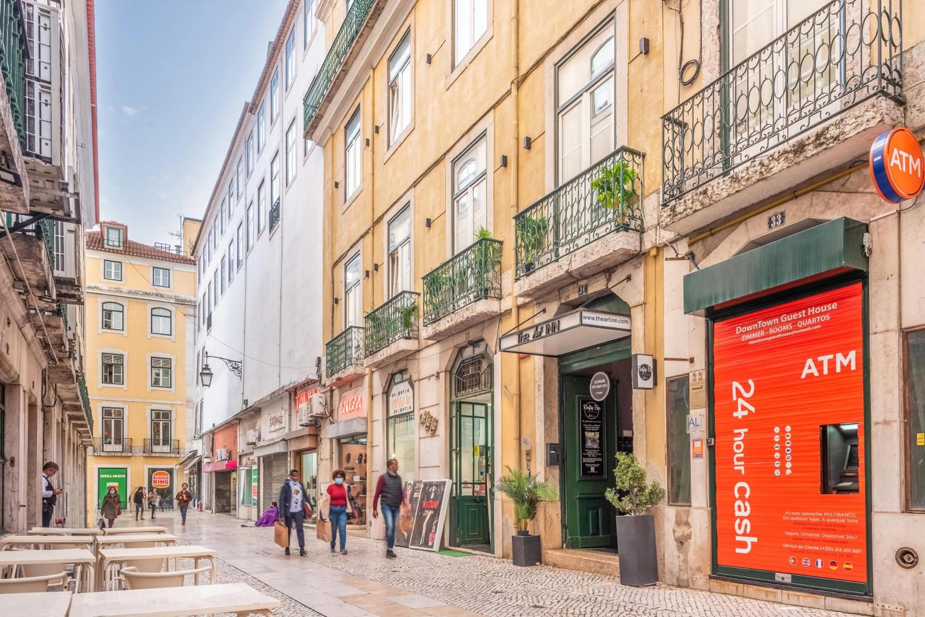 Property building in The ART INN Lisbon