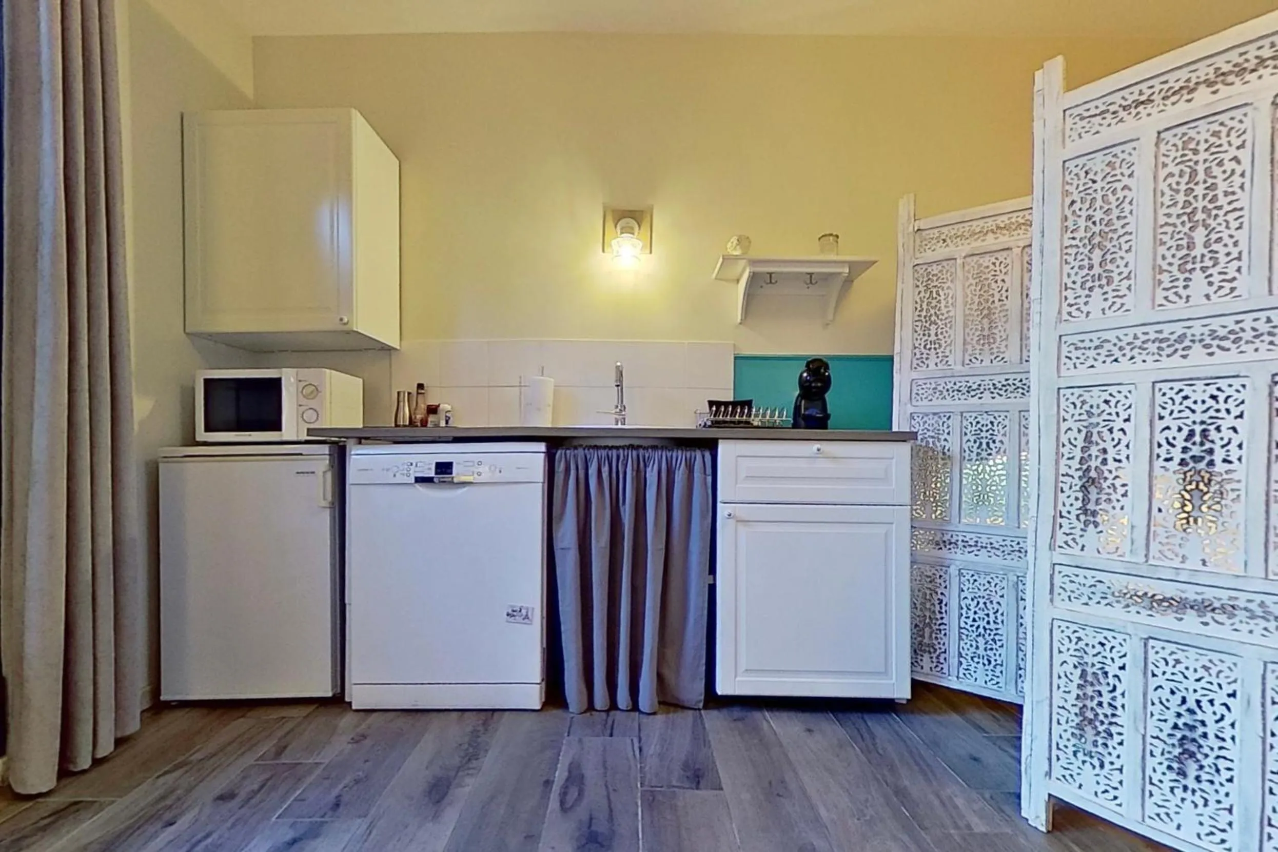 Kitchen or kitchenette in La Villa Dupont d'Avignon