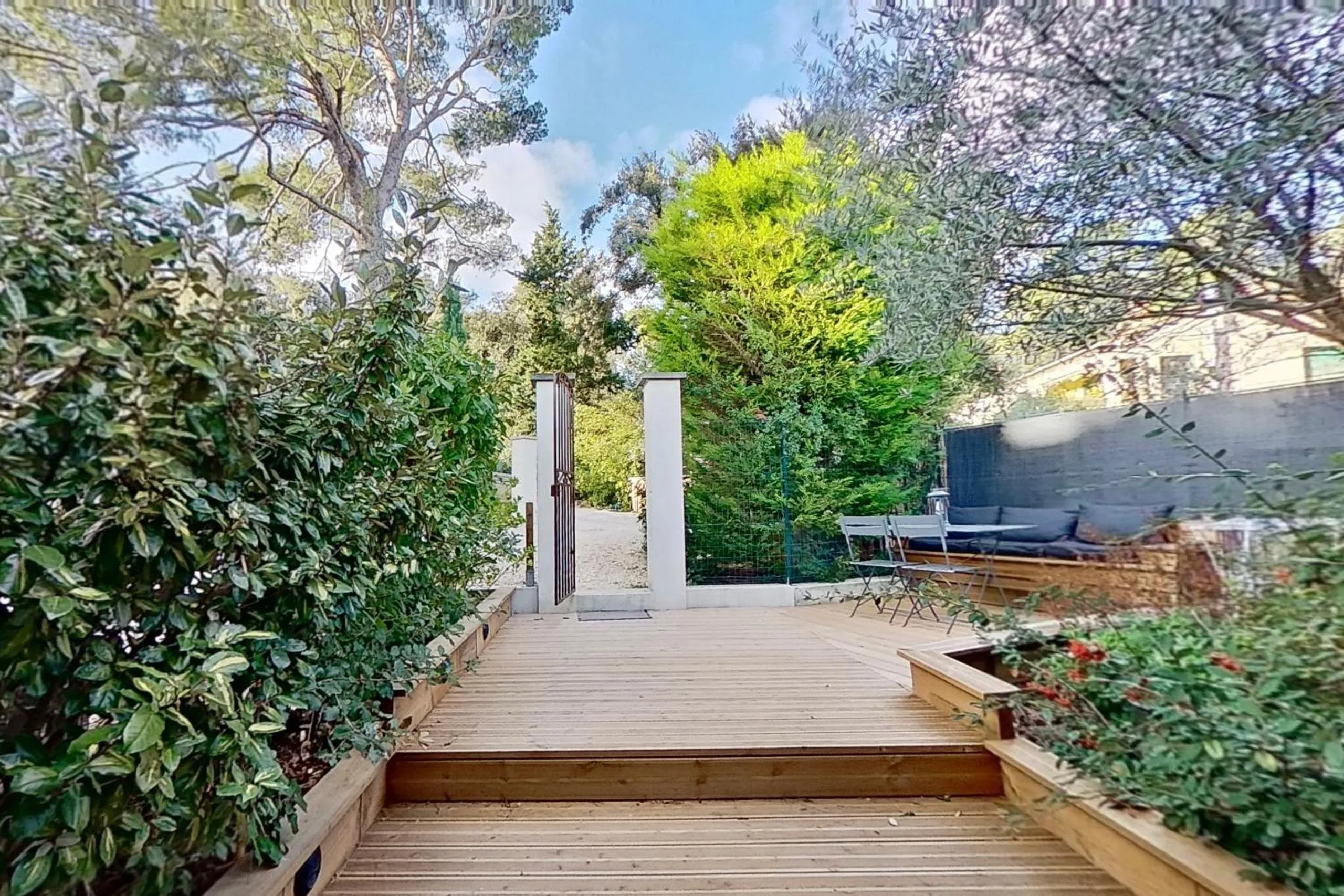 Patio in La Villa Dupont d'Avignon