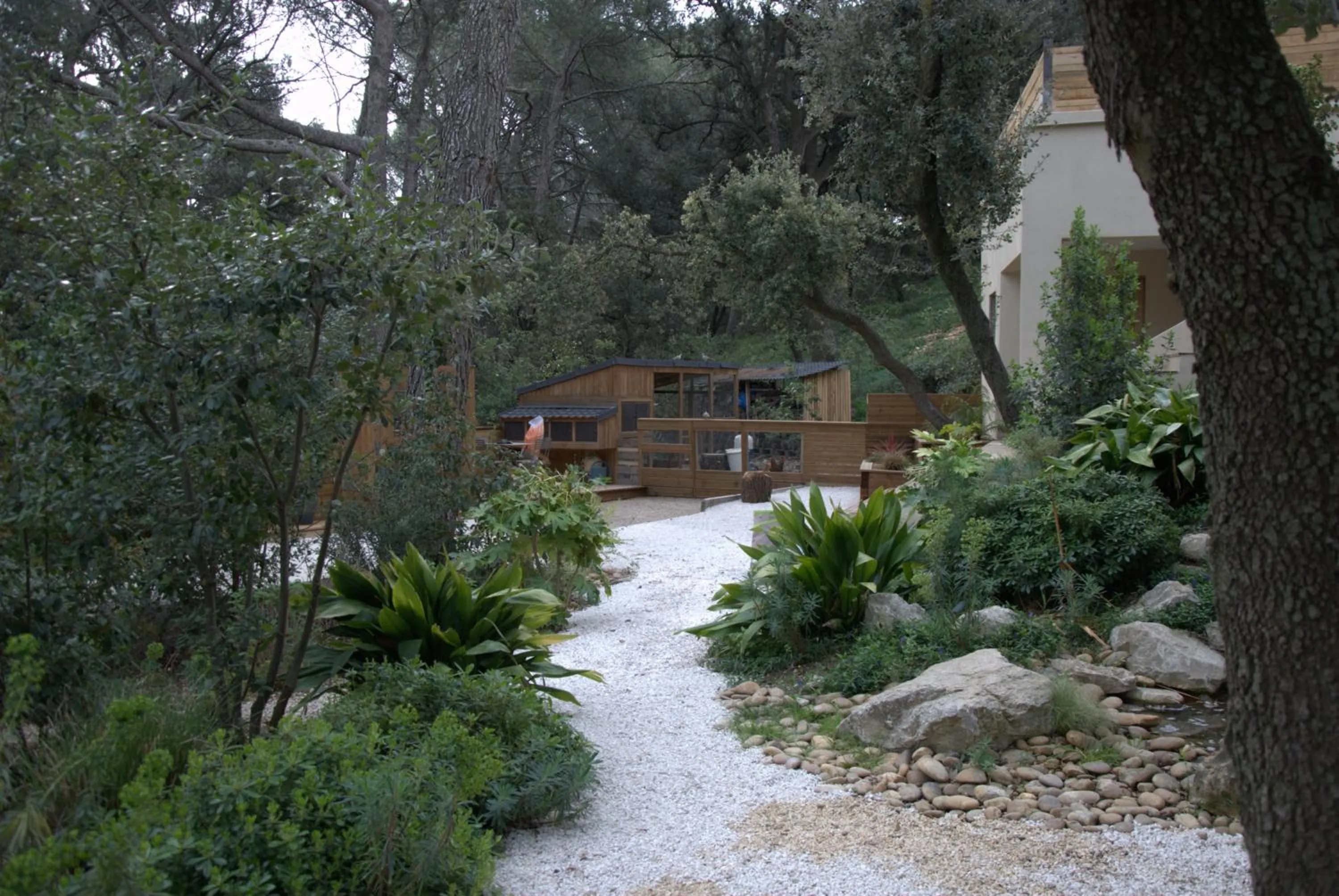 Garden in La Villa Dupont d'Avignon